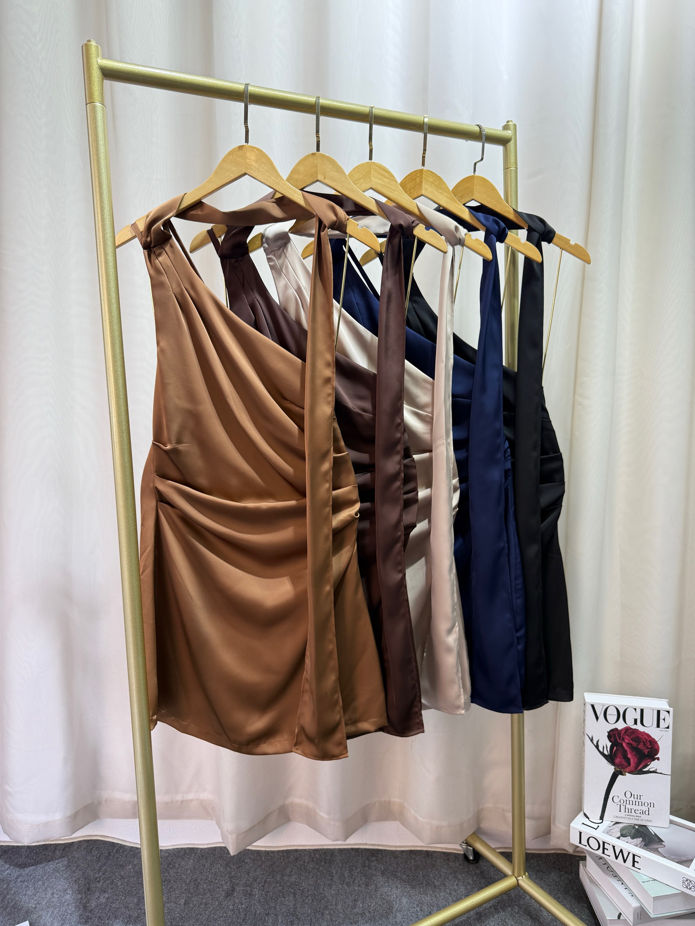 Fancy Modas vestido cetim