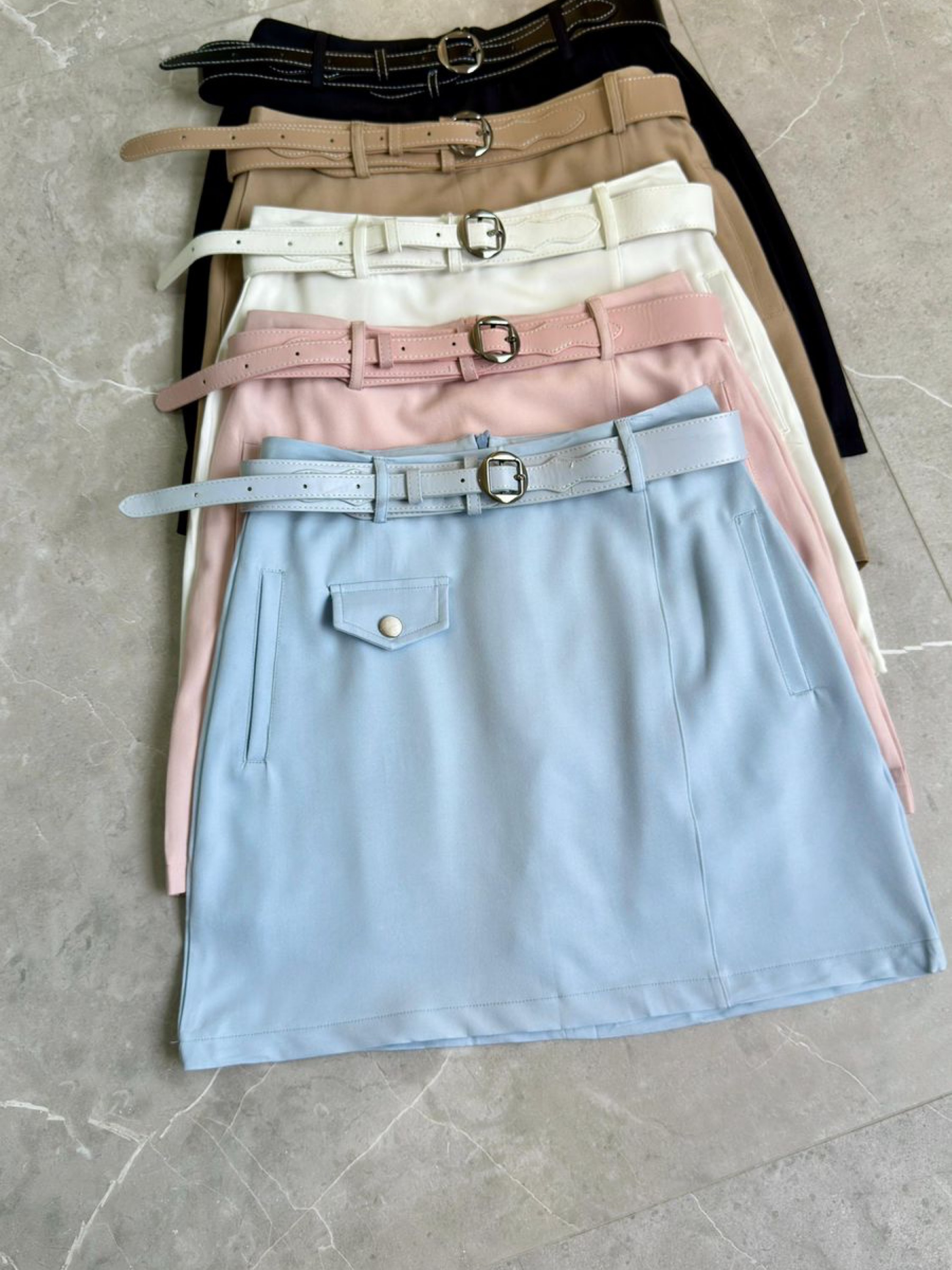 Fancy Modas saia bolso