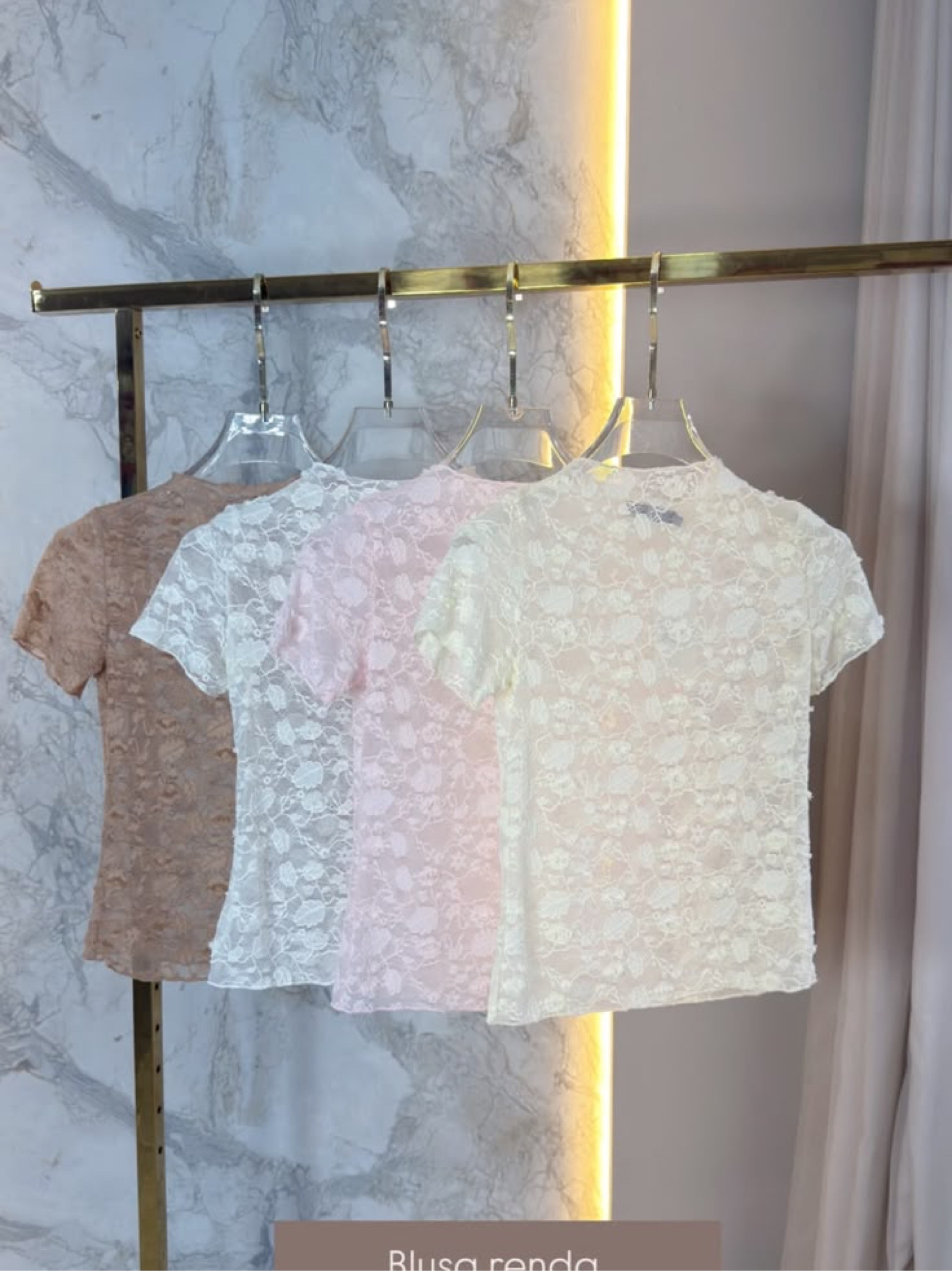 Fancy modas blusa renda