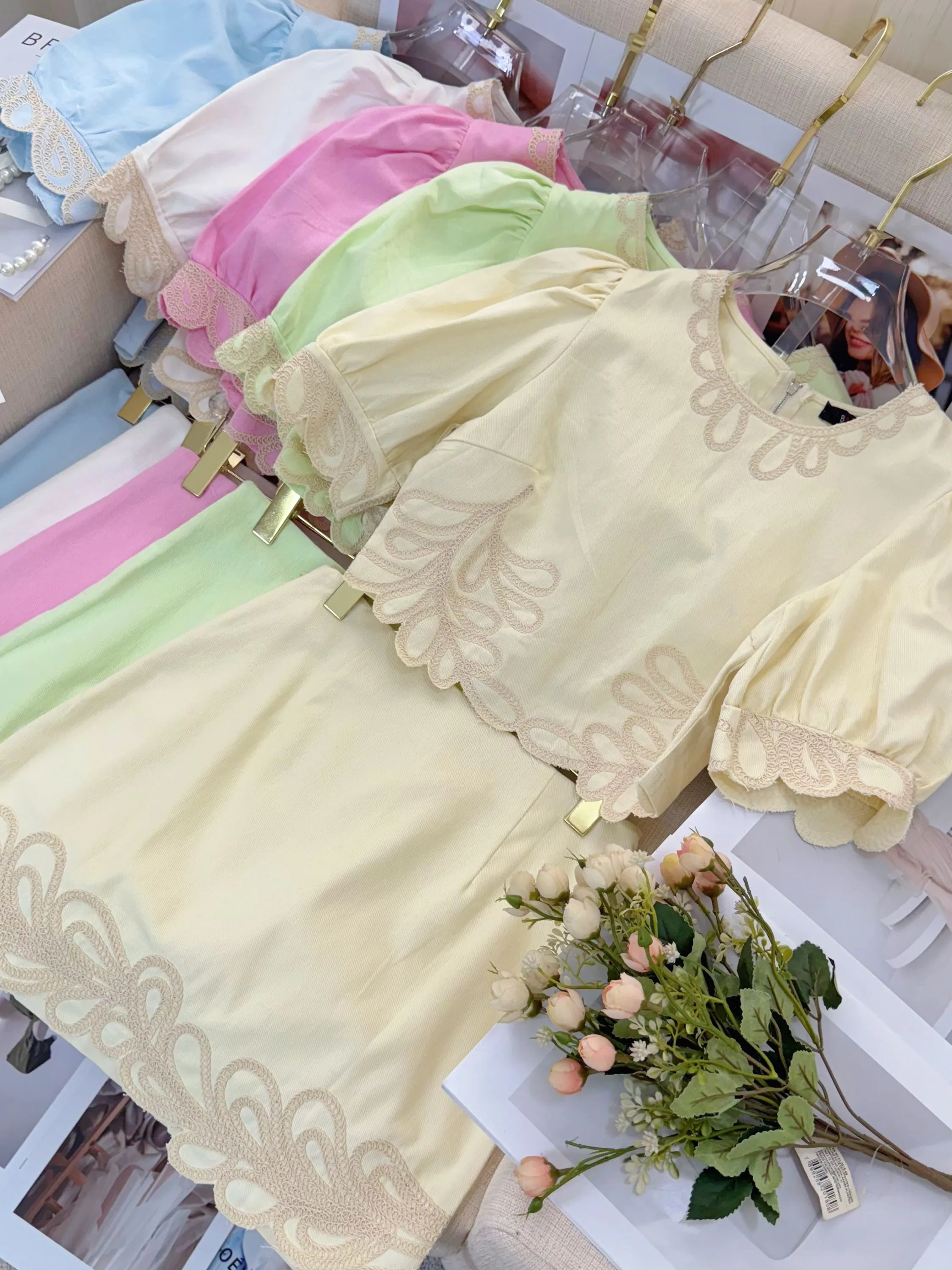 Fancy modas conjunto cropped saia