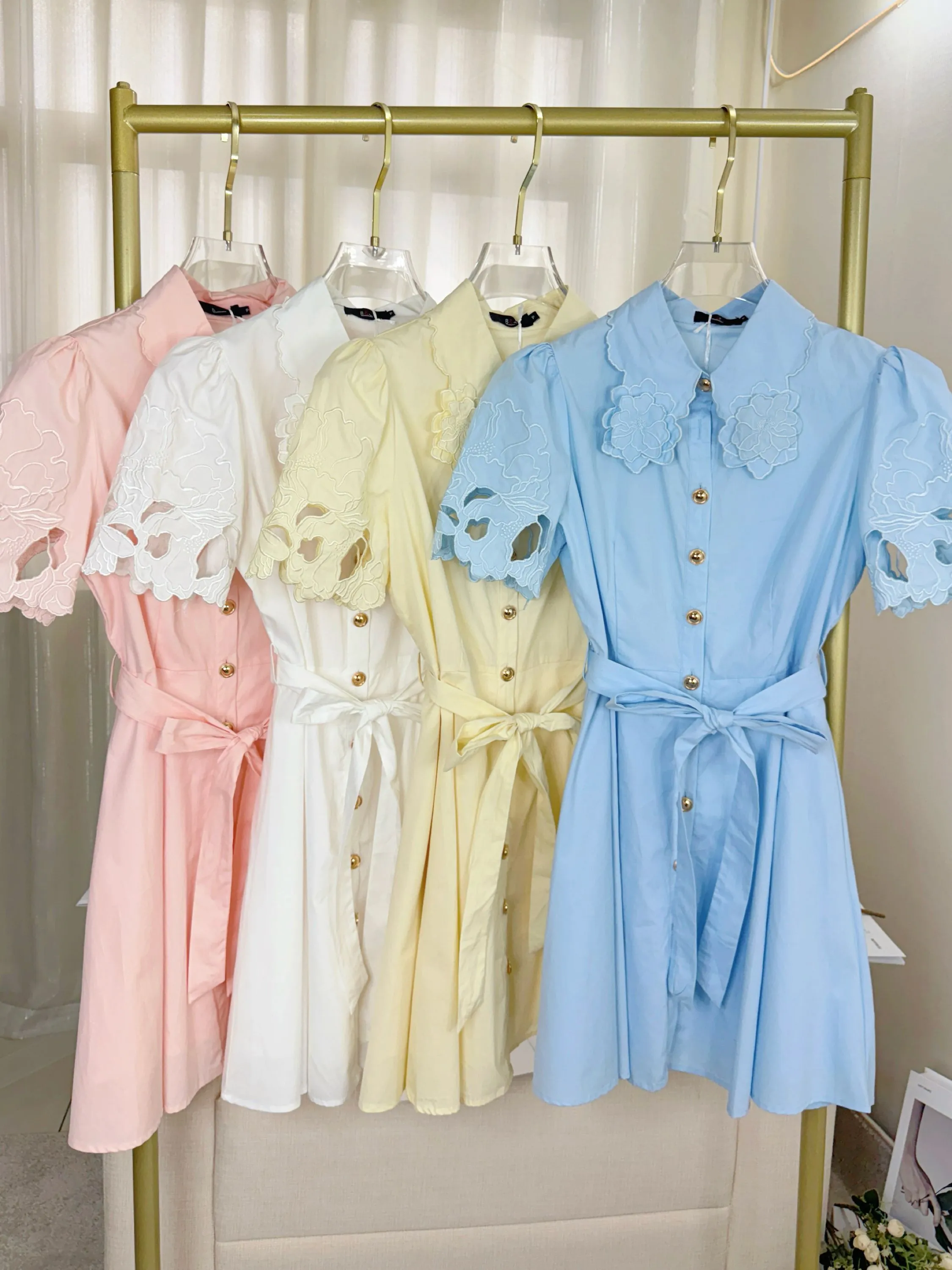 Fancy Modas vestido detalhe na manga