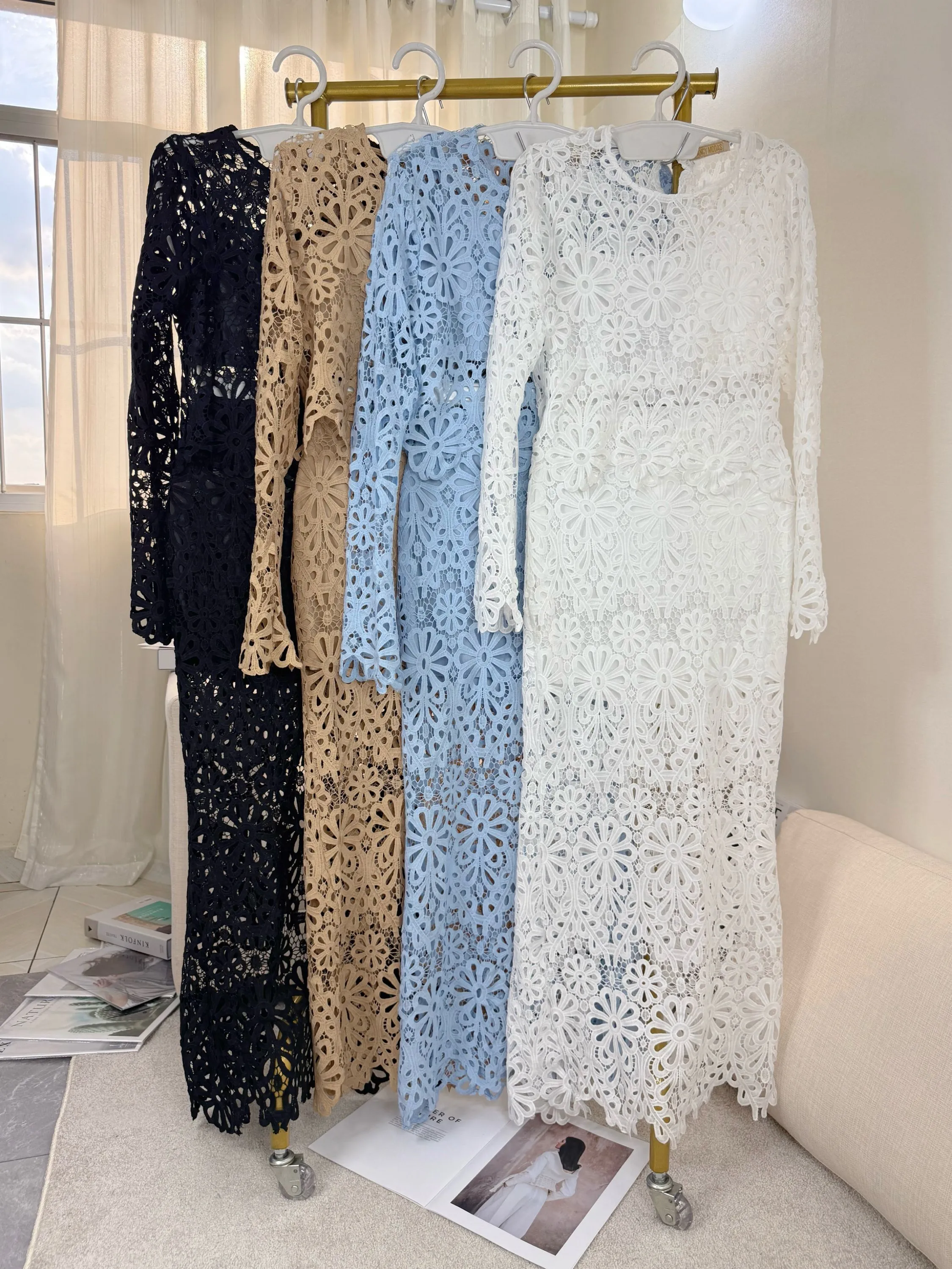 Fancy modas conjunto renda blusa com saia