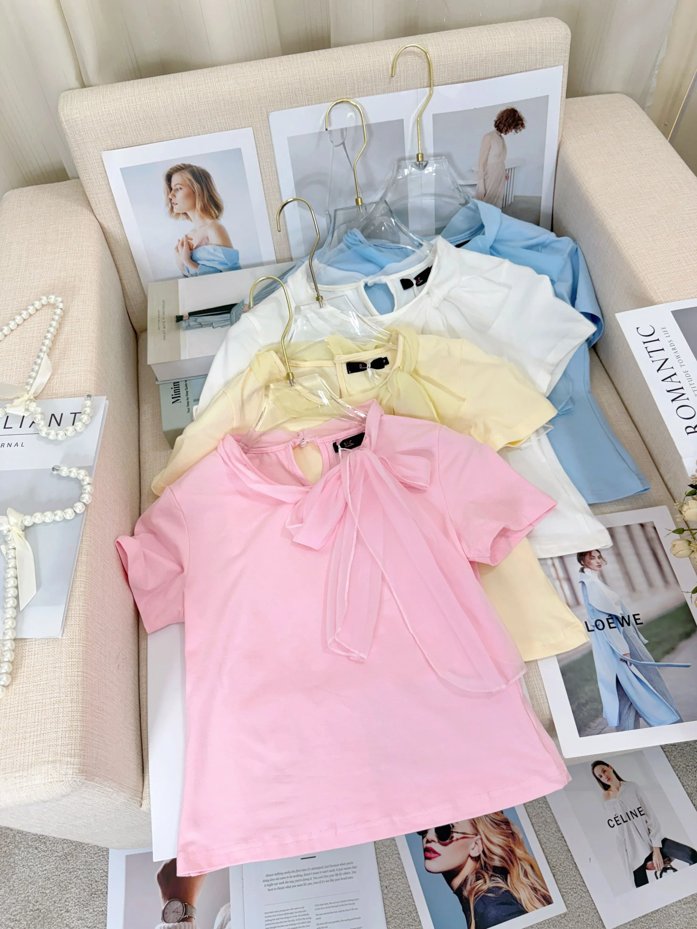 Fancy modas- blusa laço