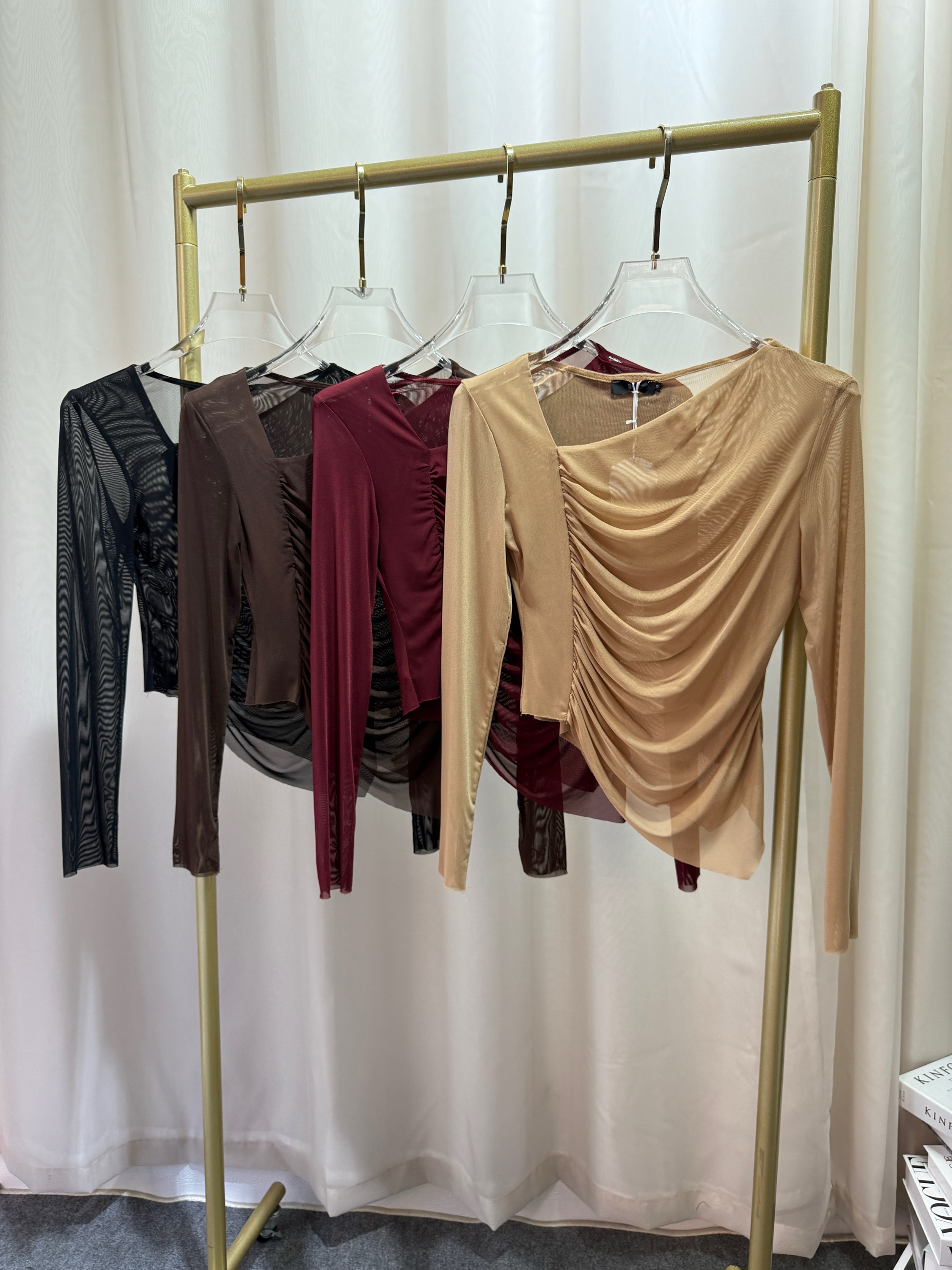 Fancy modas blusa tule