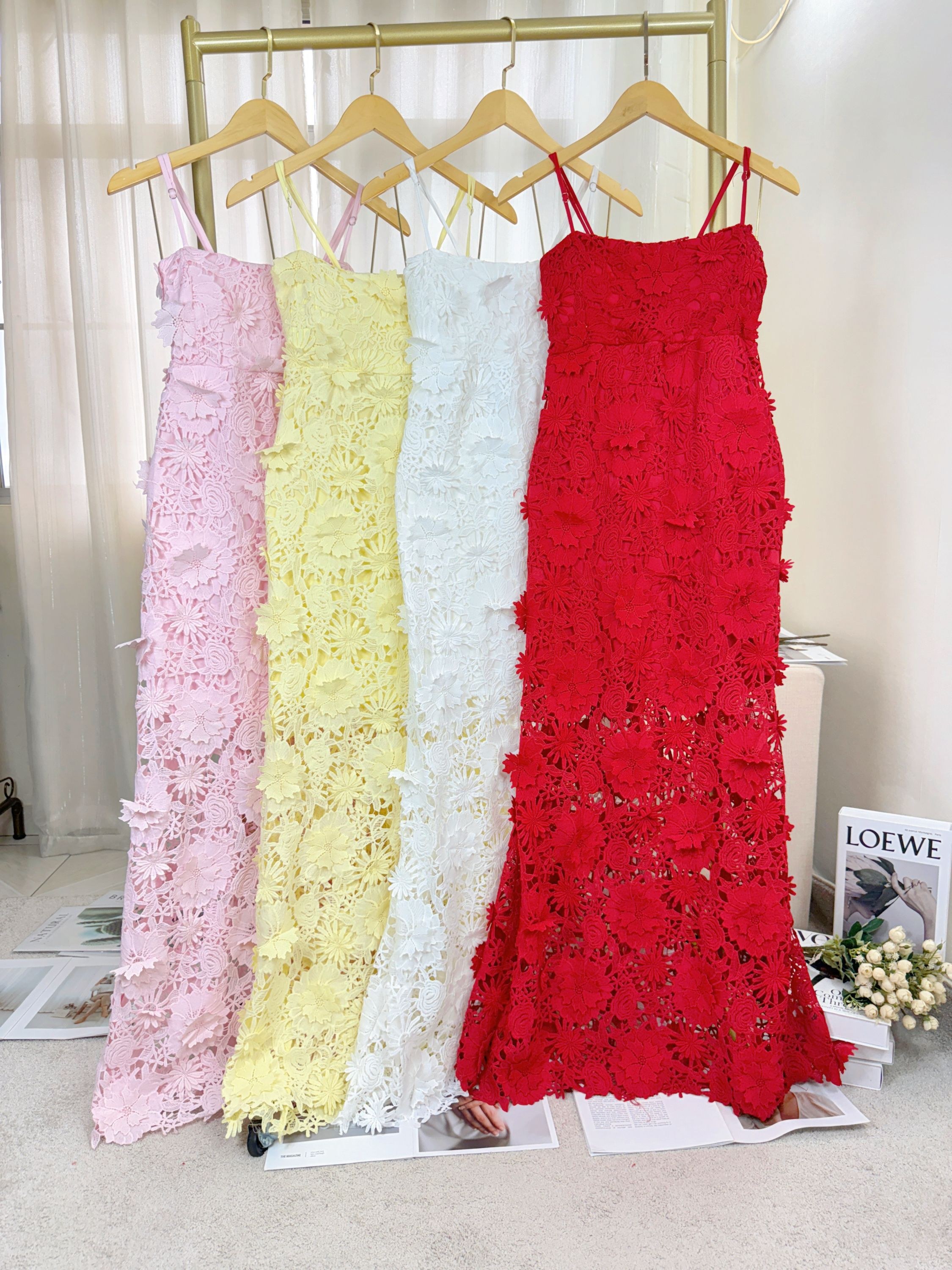 Fancy Modas vestido renda com flores