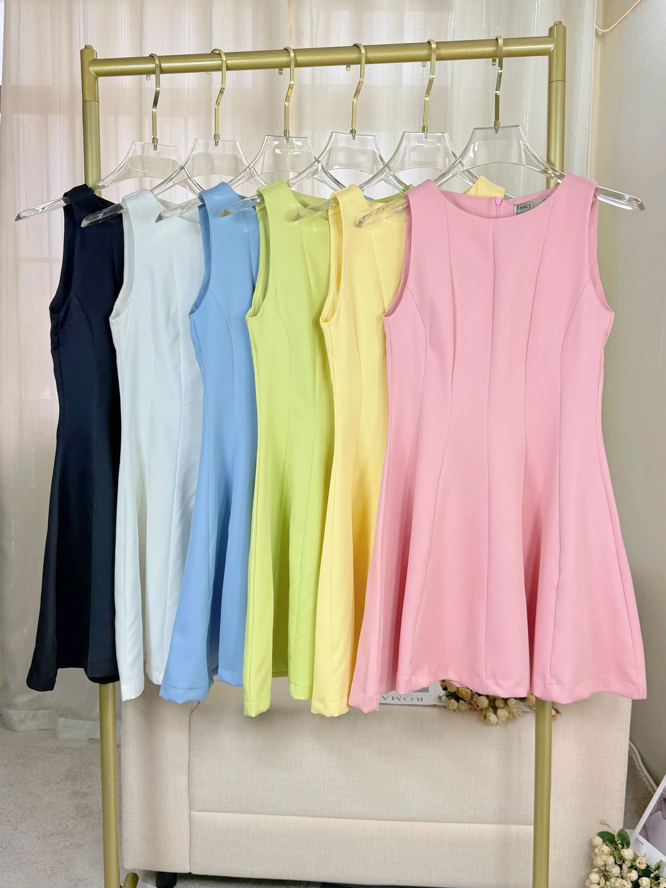 Fancy modas vestido rodado