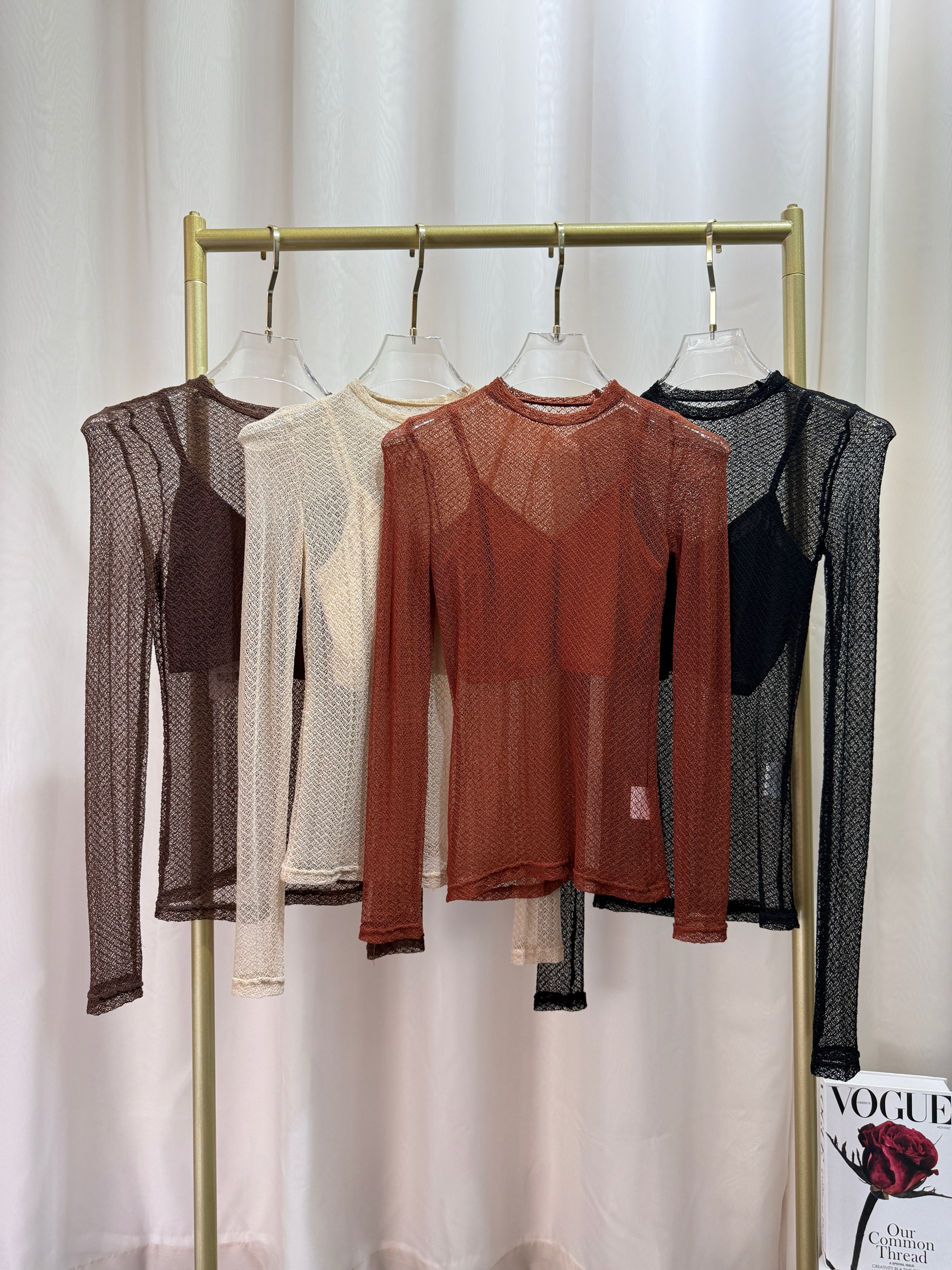 Fancy Modas blusa tule