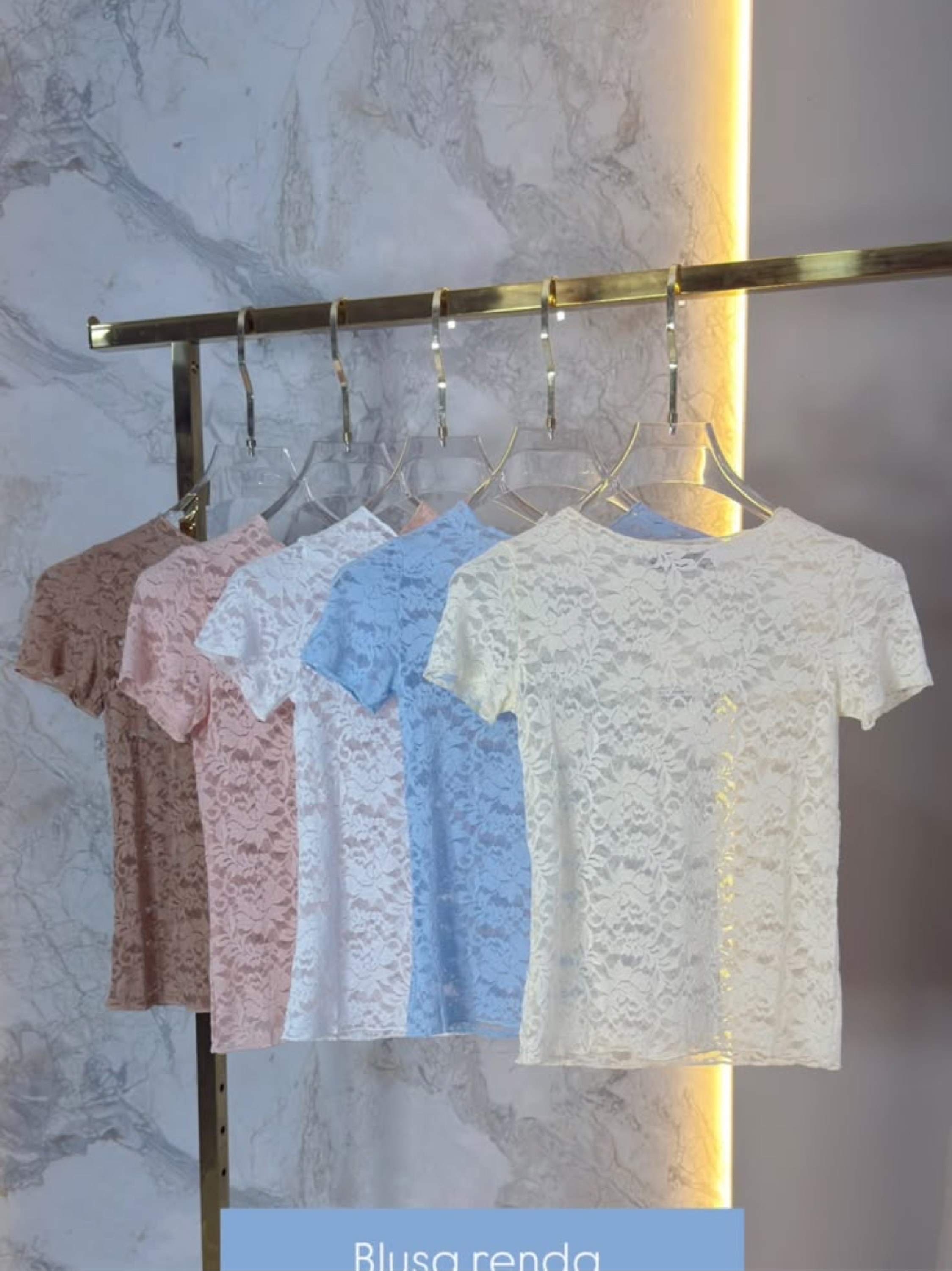 Fancy modas blusa renda