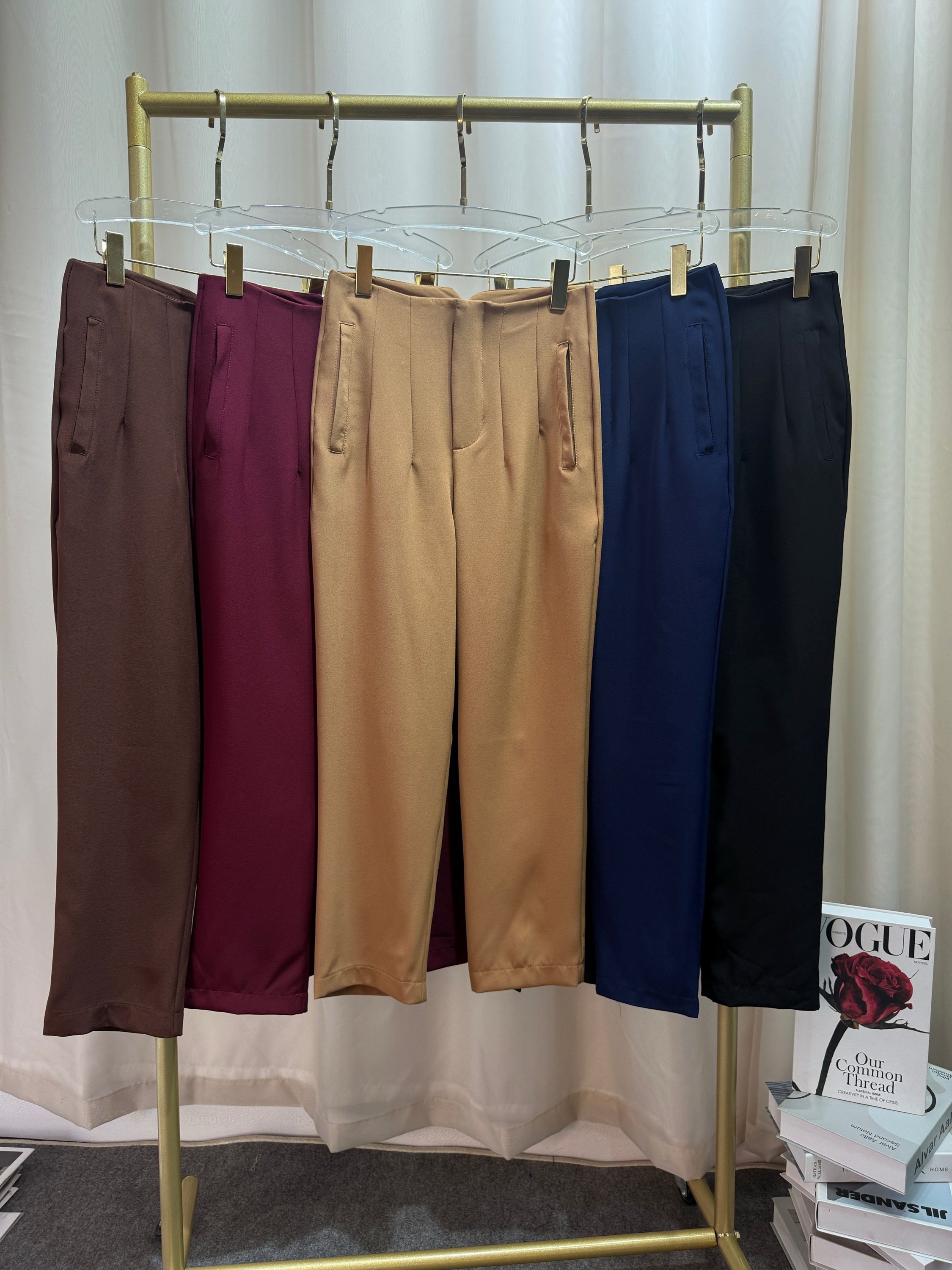 Fancy modas calça alfaiataria