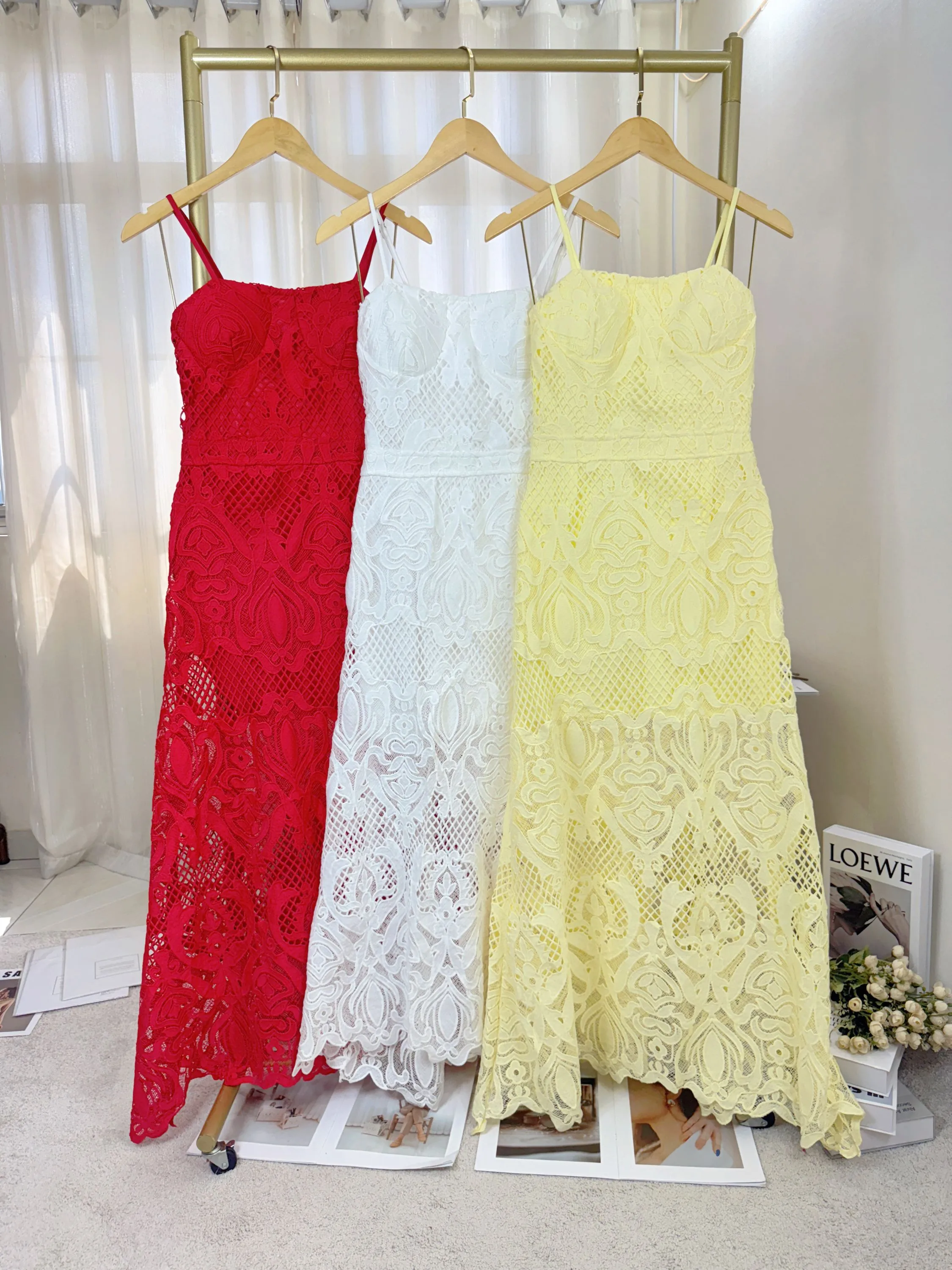 Fancy modas vestido guipir