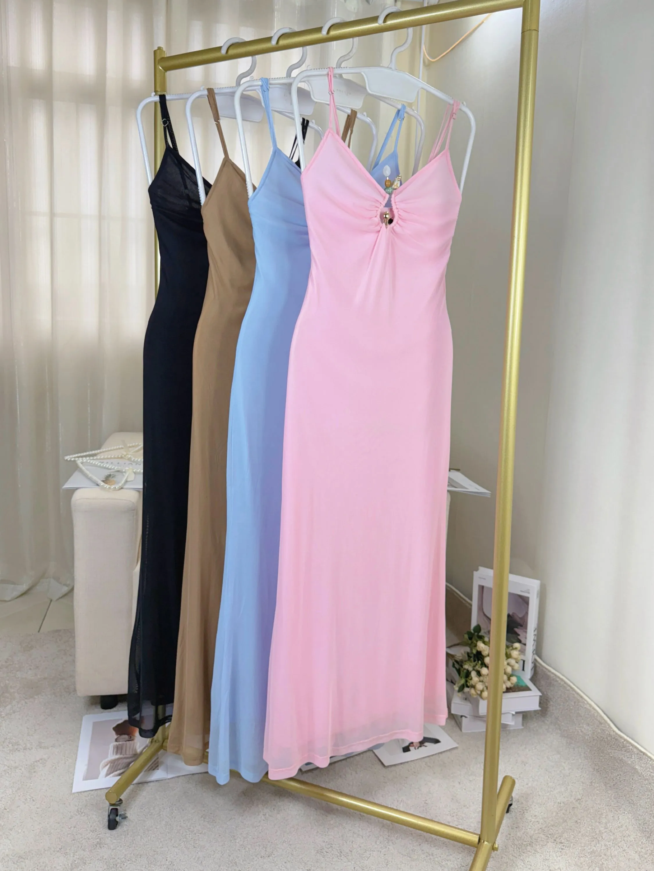 Fancy modas vestido longo