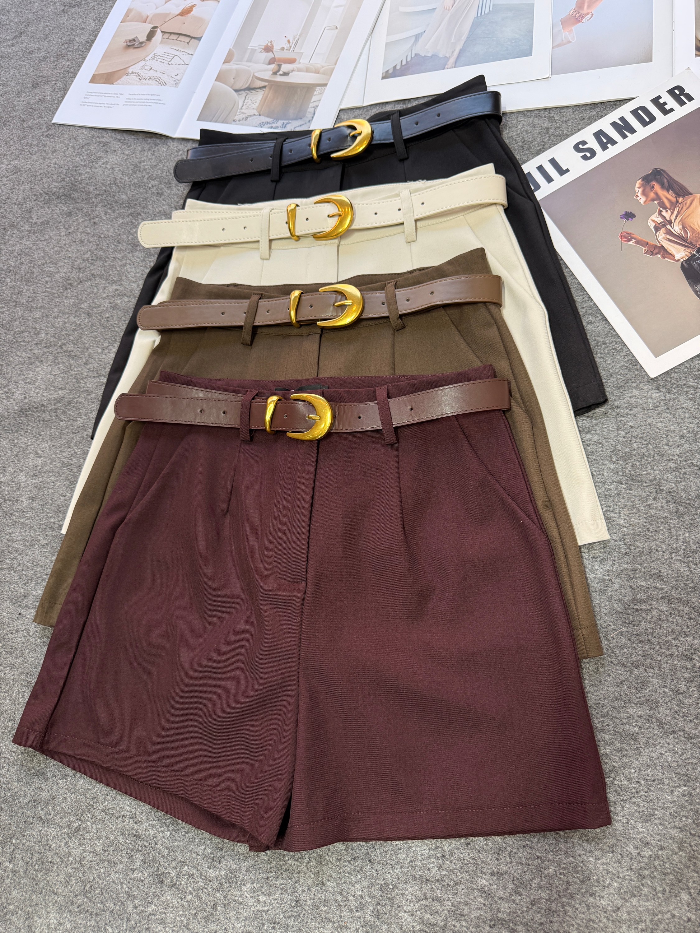 Fancy Modas short alfaiataria