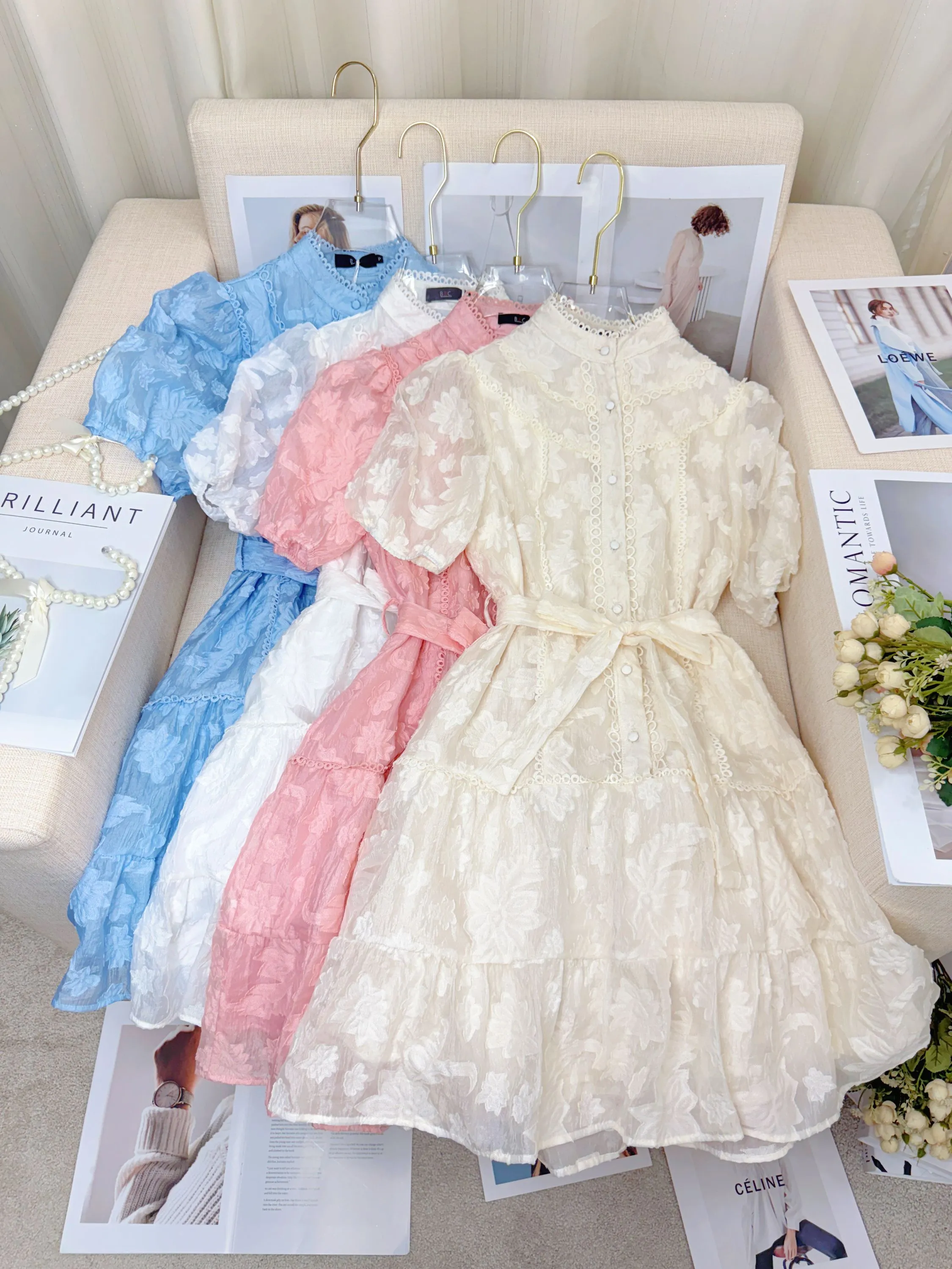Fancy modas vestido flor