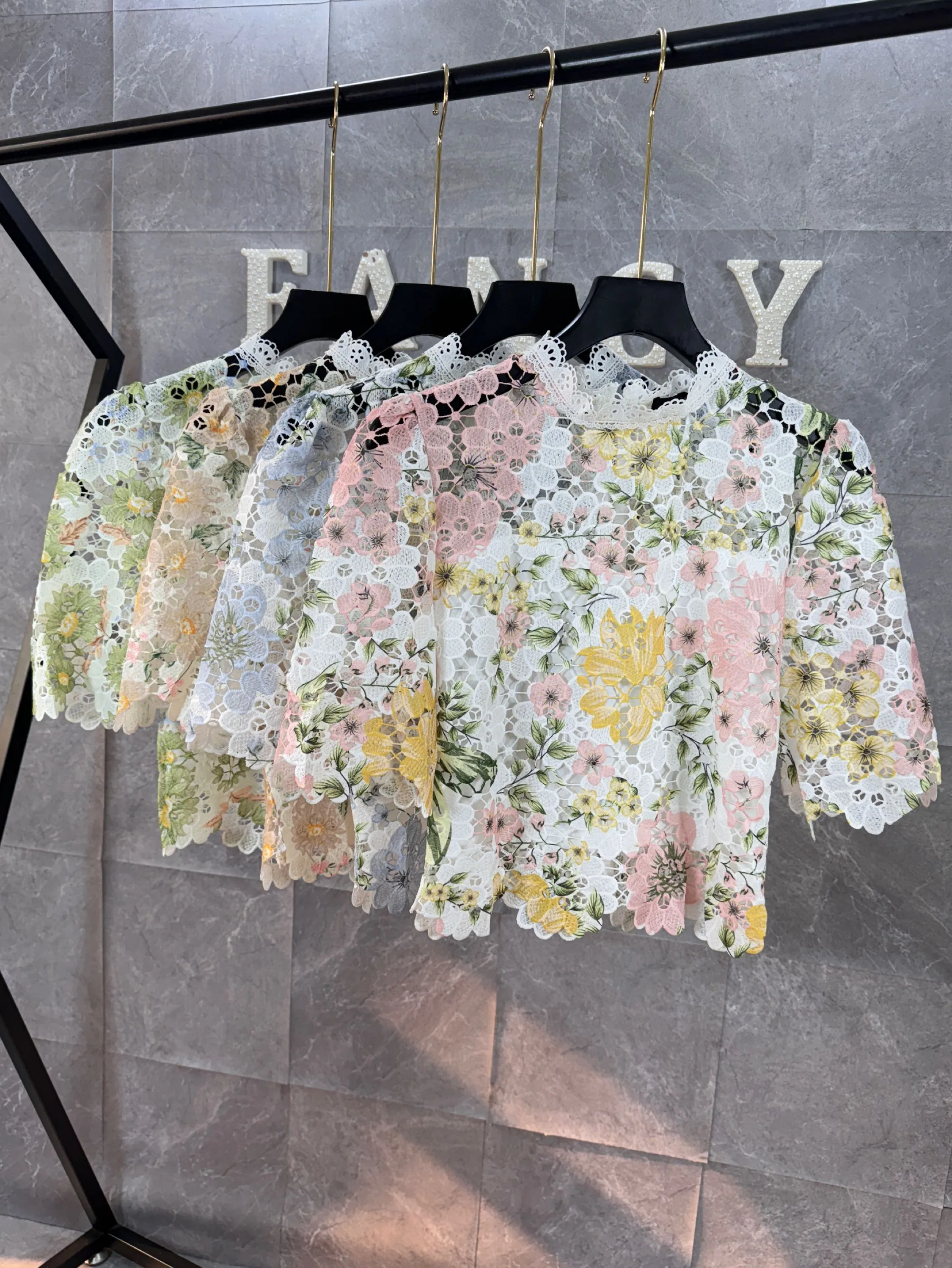 Fancy modas blusa renda