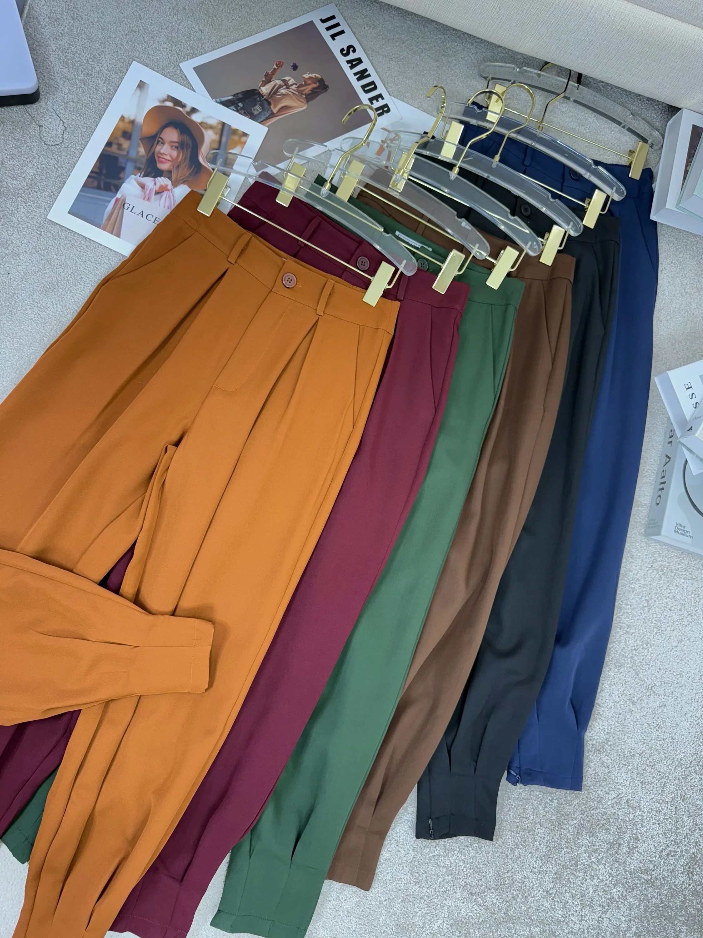 Fancy Modas calça alfaiataria