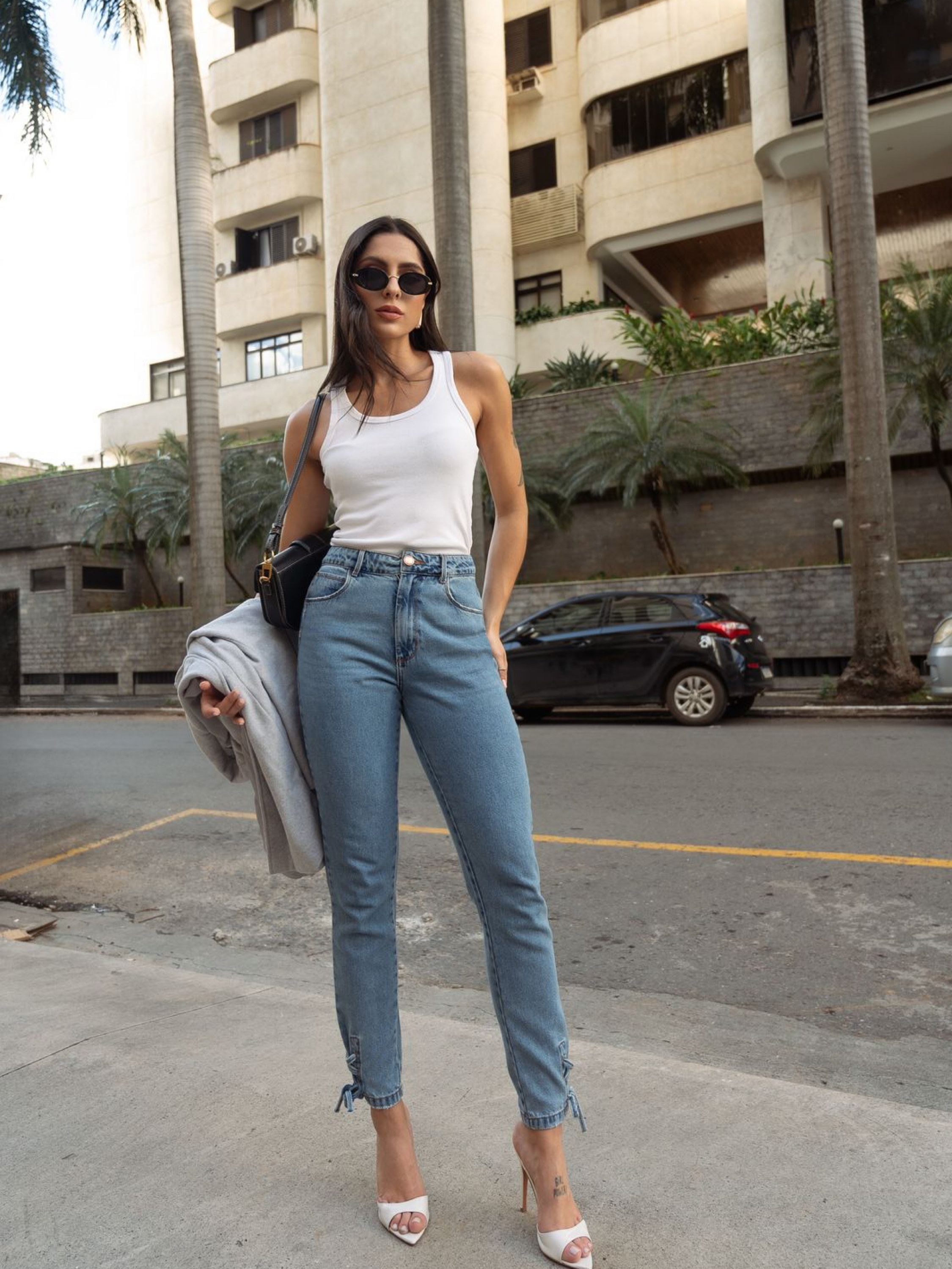 Fancy Modas Calça Jeans skinny Básica