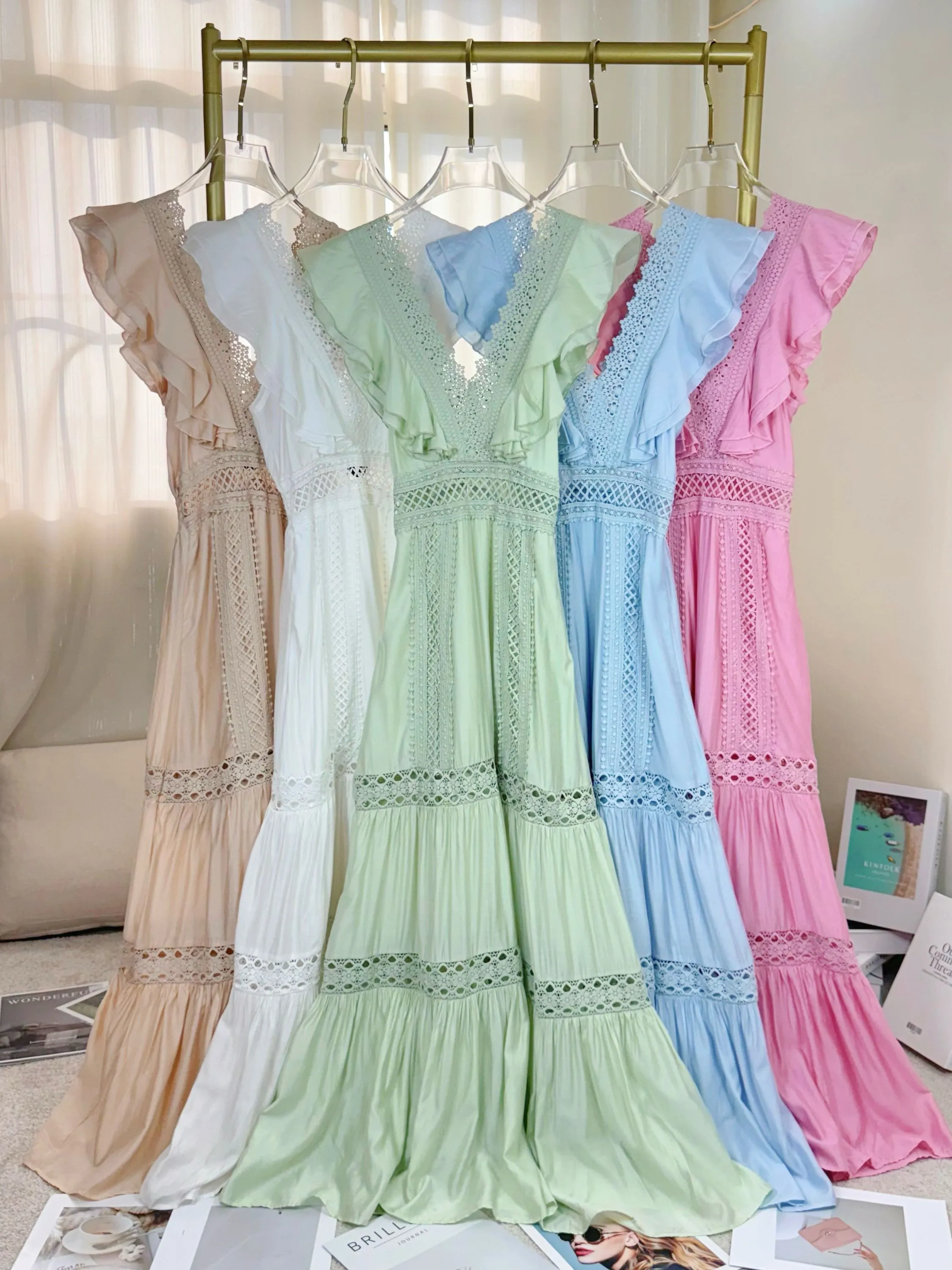 Fancy modas vestido longo