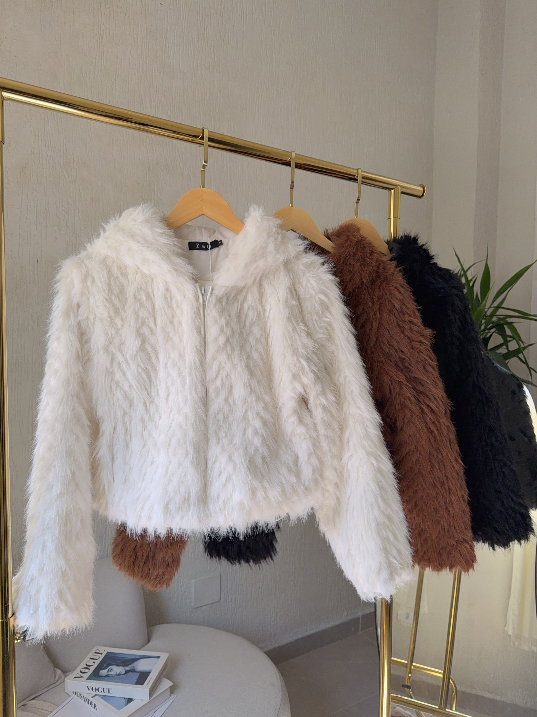 Fancy Modas casaco capuz  70