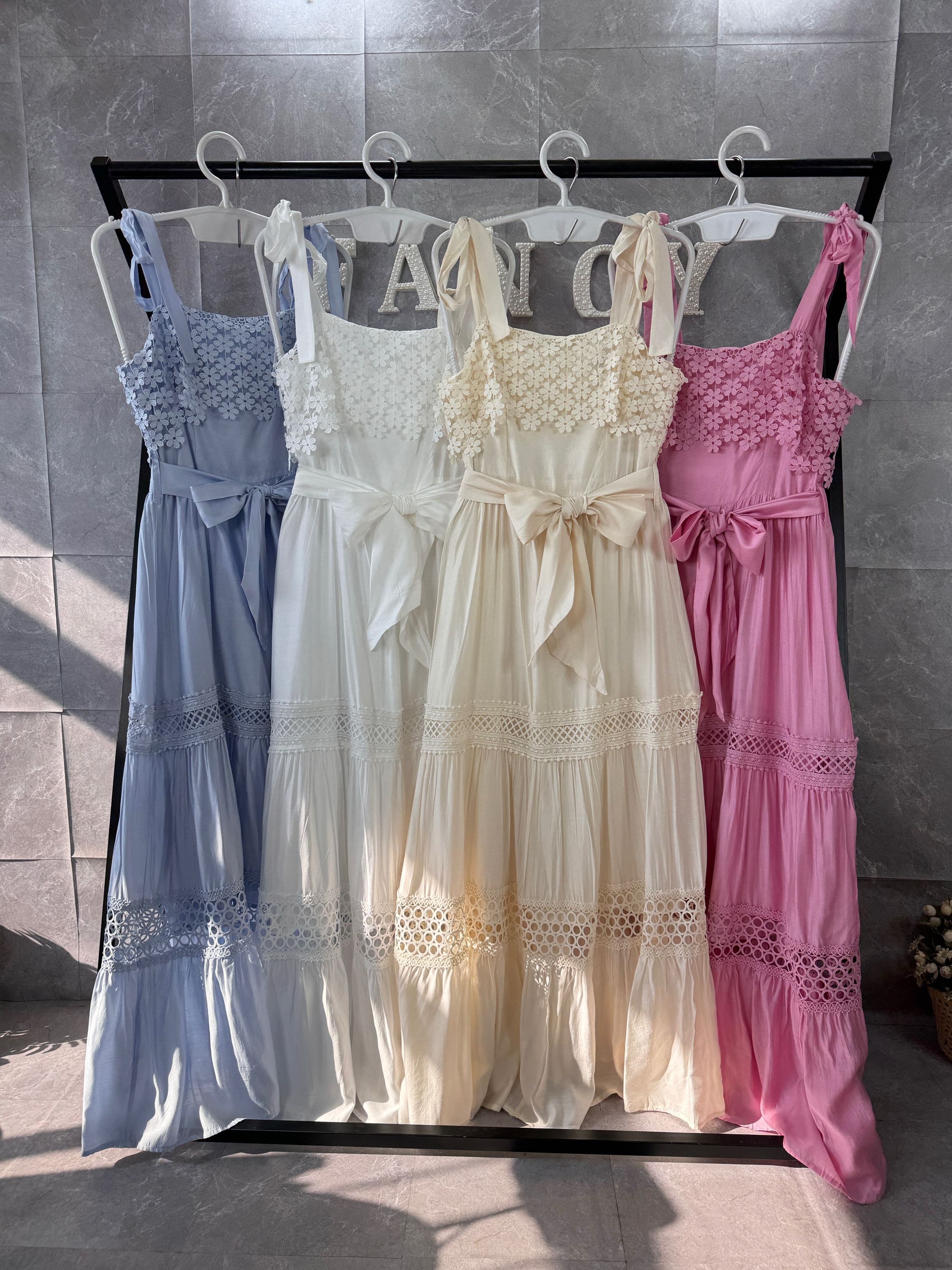 Fancy modas vestido longo flores