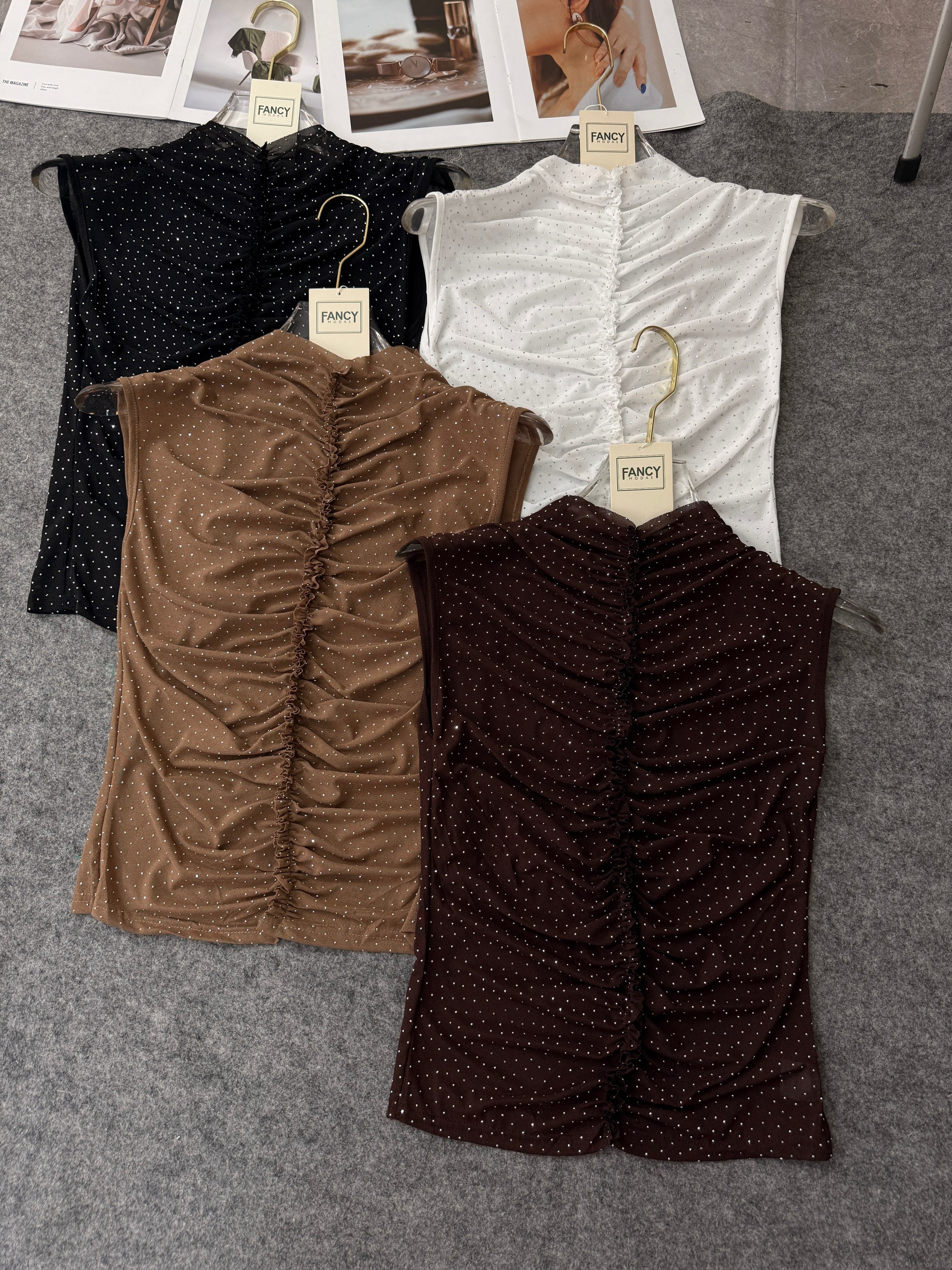 Fancy Modas blusa brilho