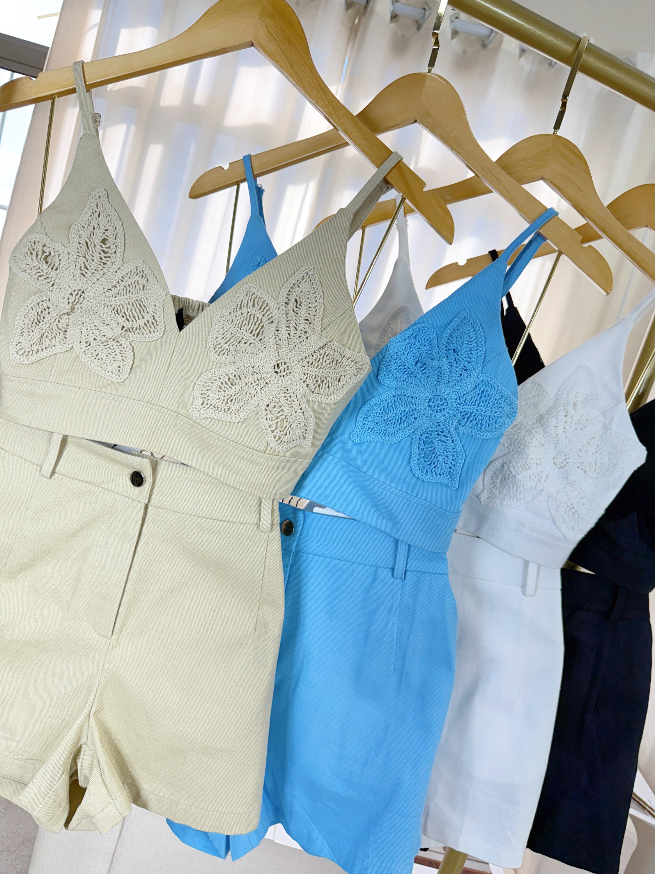 Fancy modas conjunto sarja flor