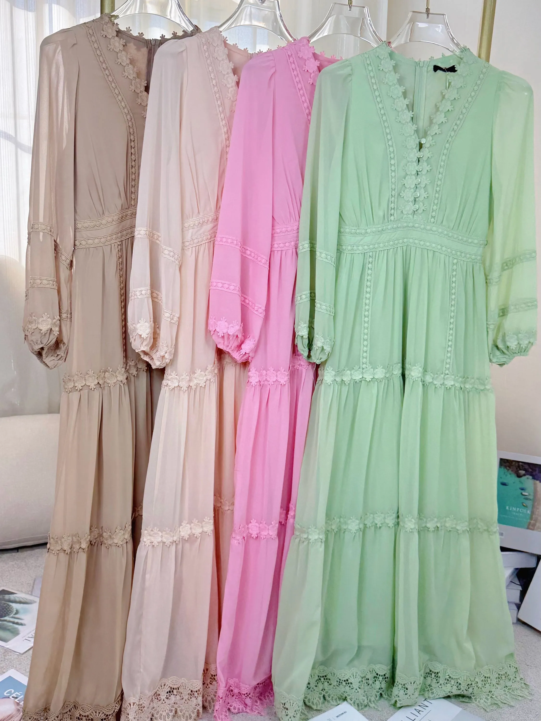Fancy Modas vestido longo