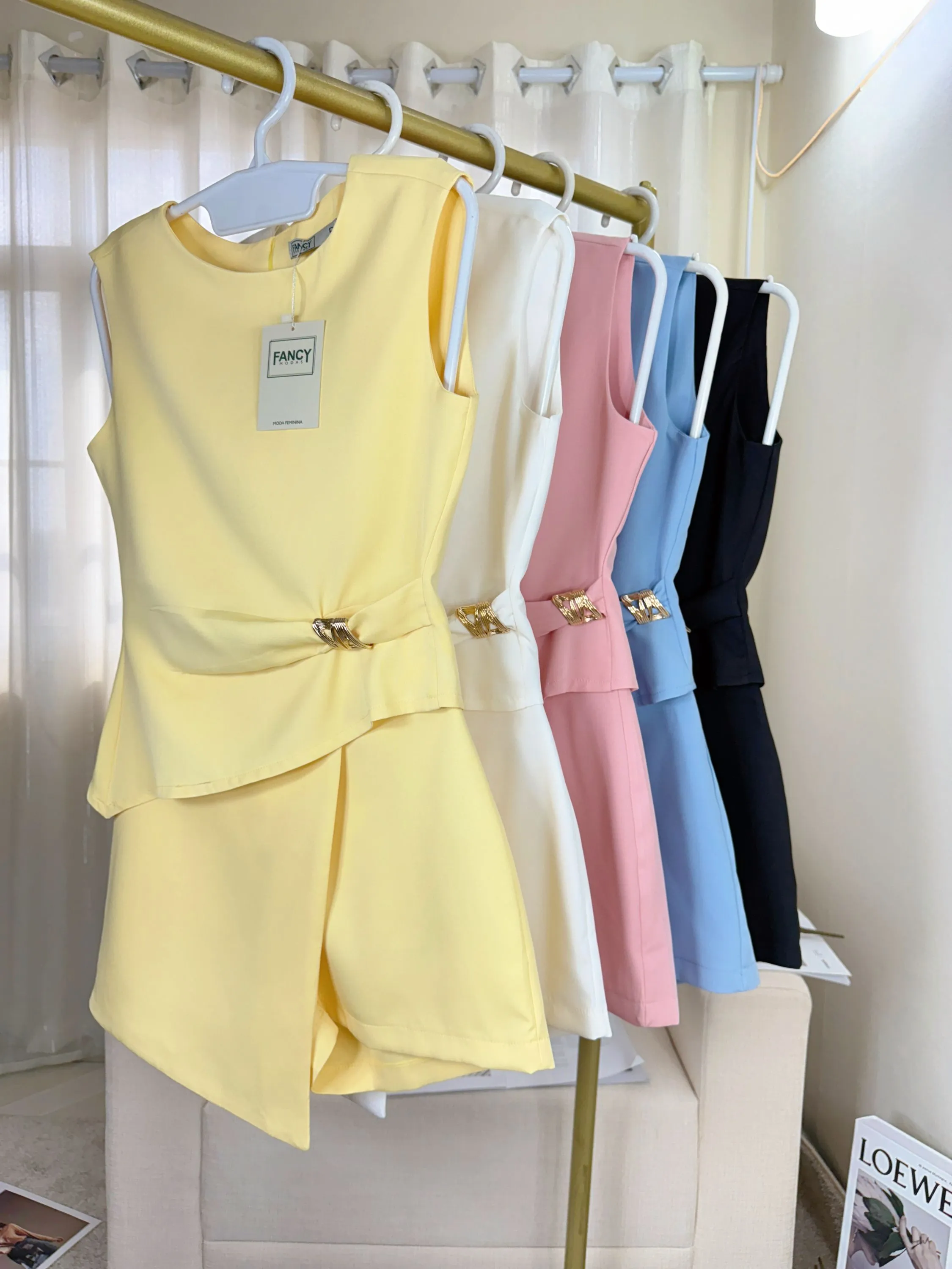 Fancy modas conjunto alfaiataria