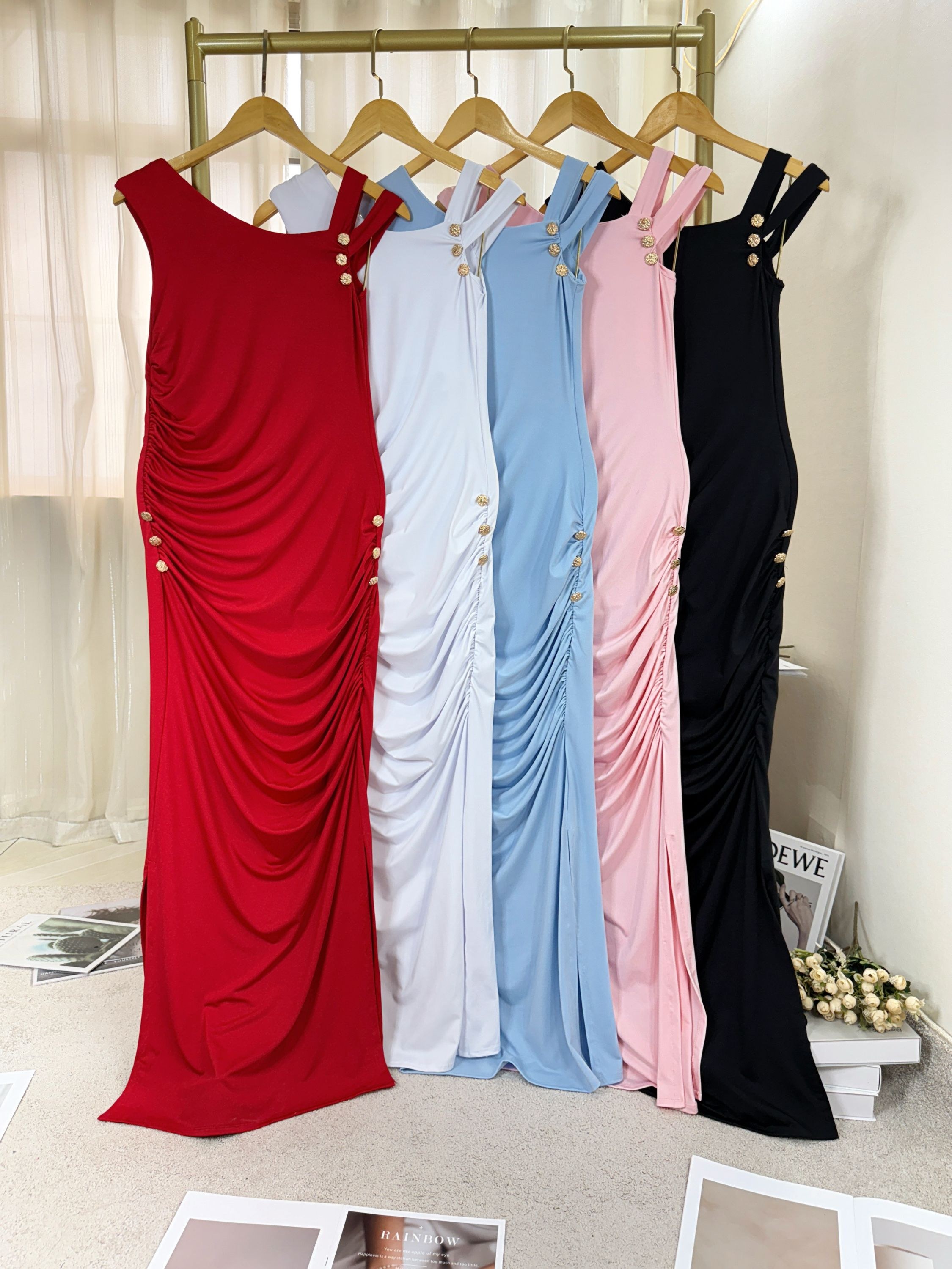 Fancy Modas vestido longo