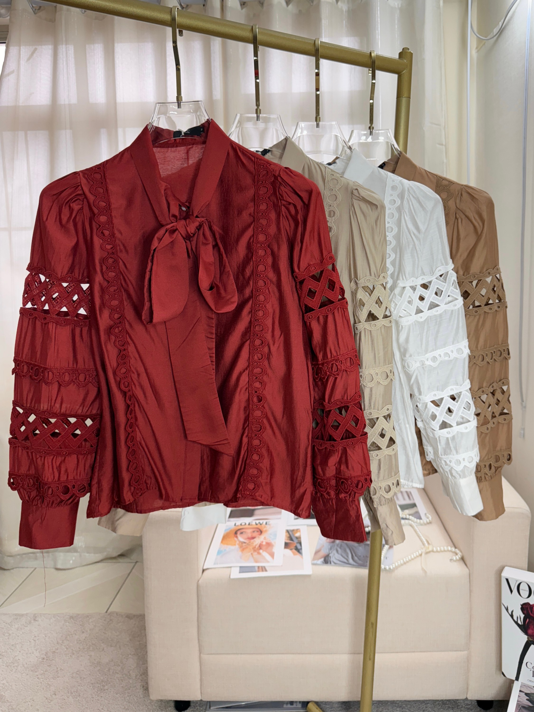 Fancy modas camisa laço