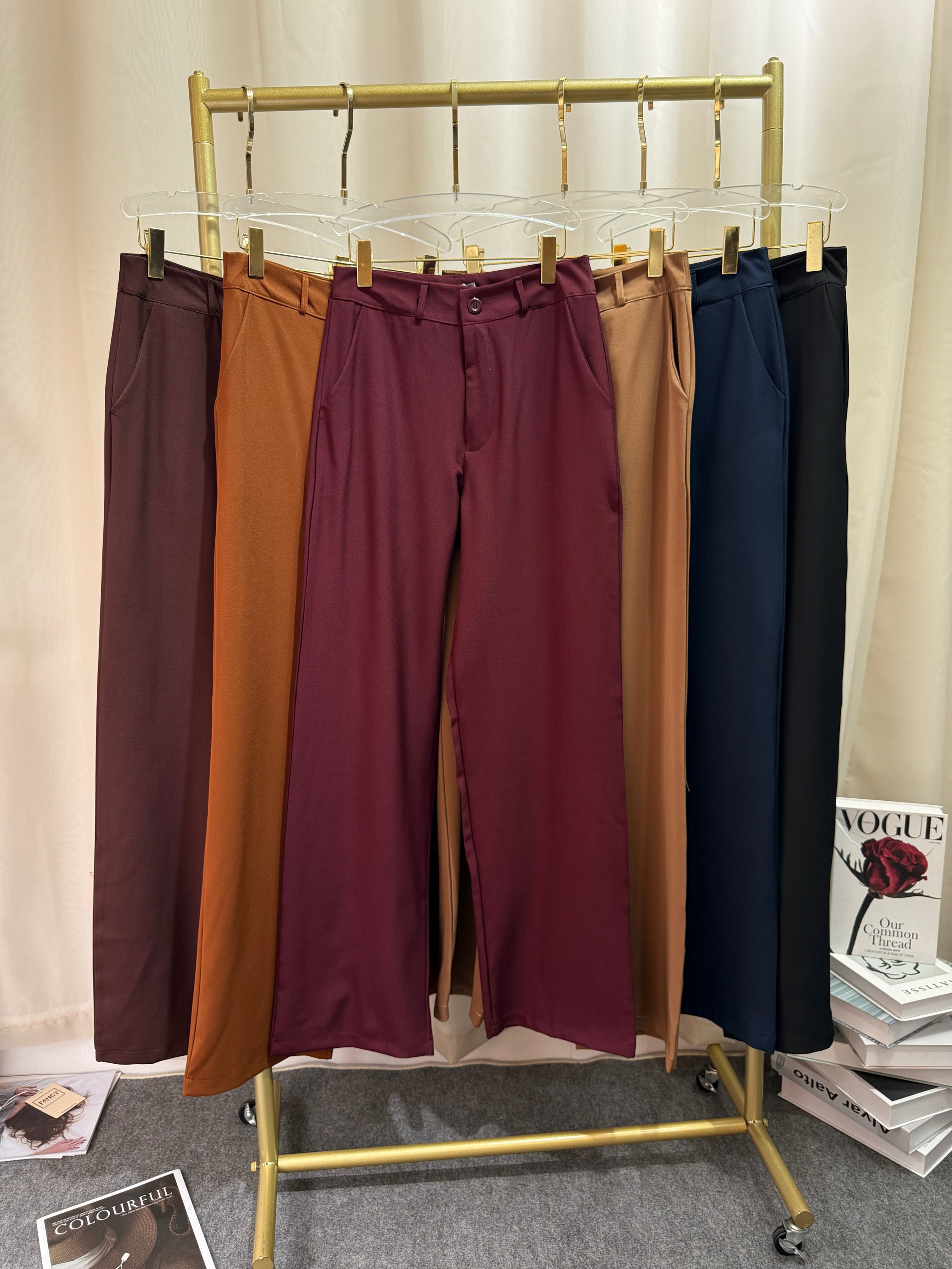 Fancy modas calça alfaiataria