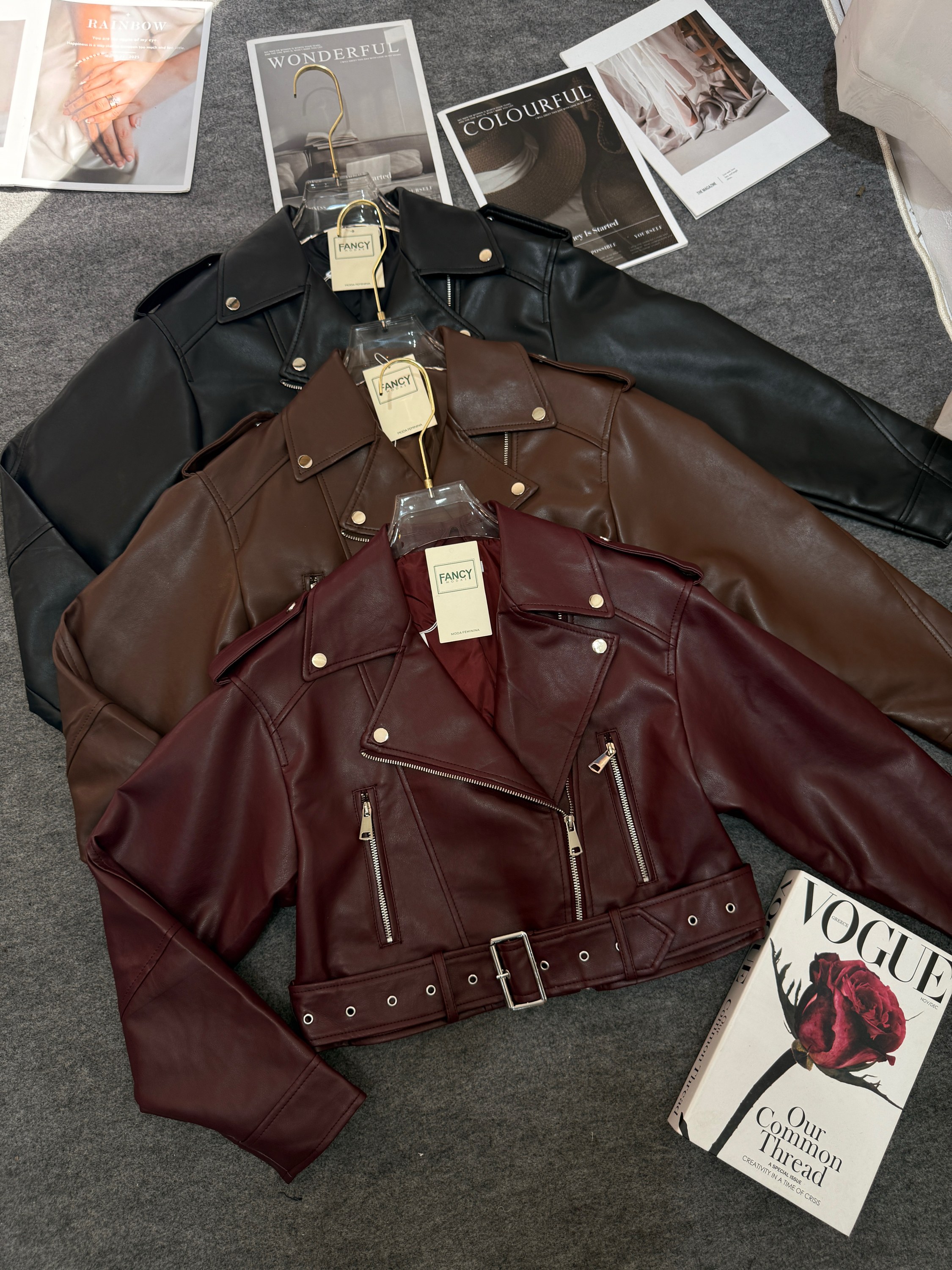 Fancy Modas jaqueta couro 067