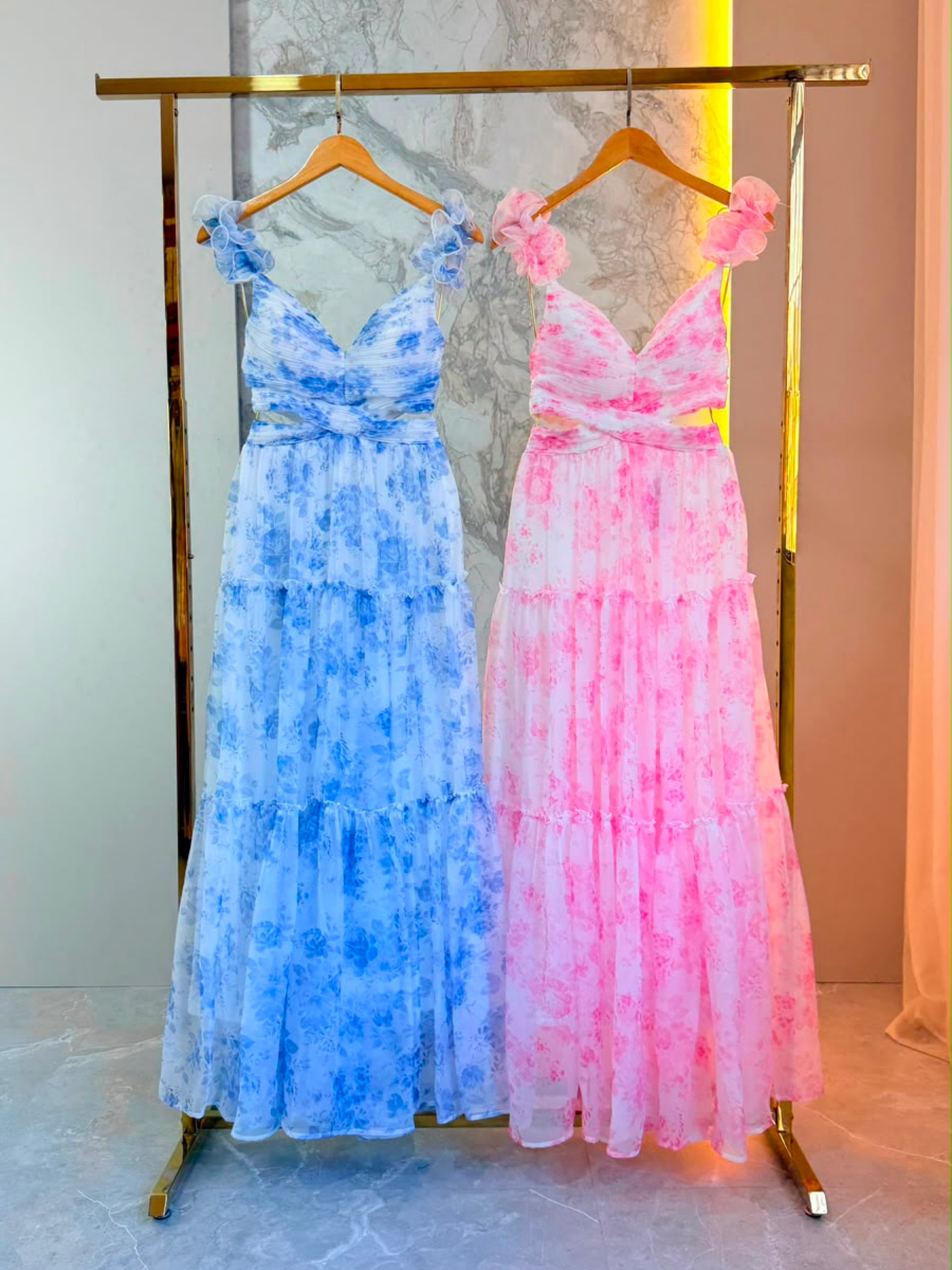 Fancy modas vestido estampado