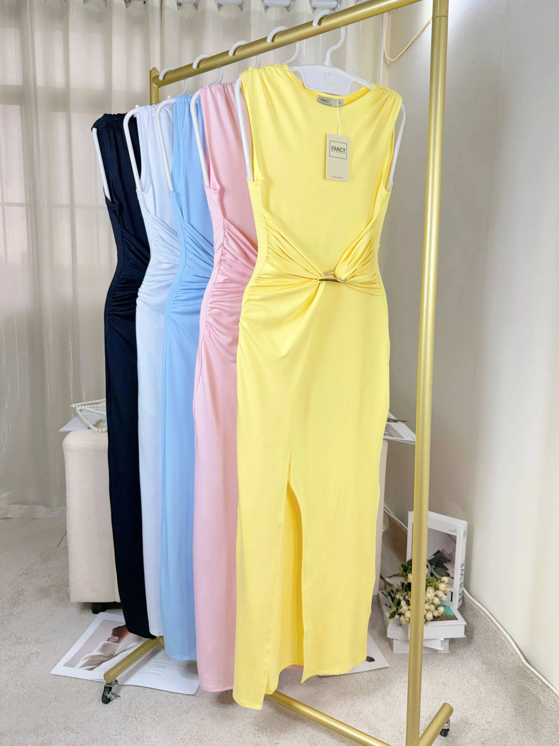 Fancy modas vestido longo