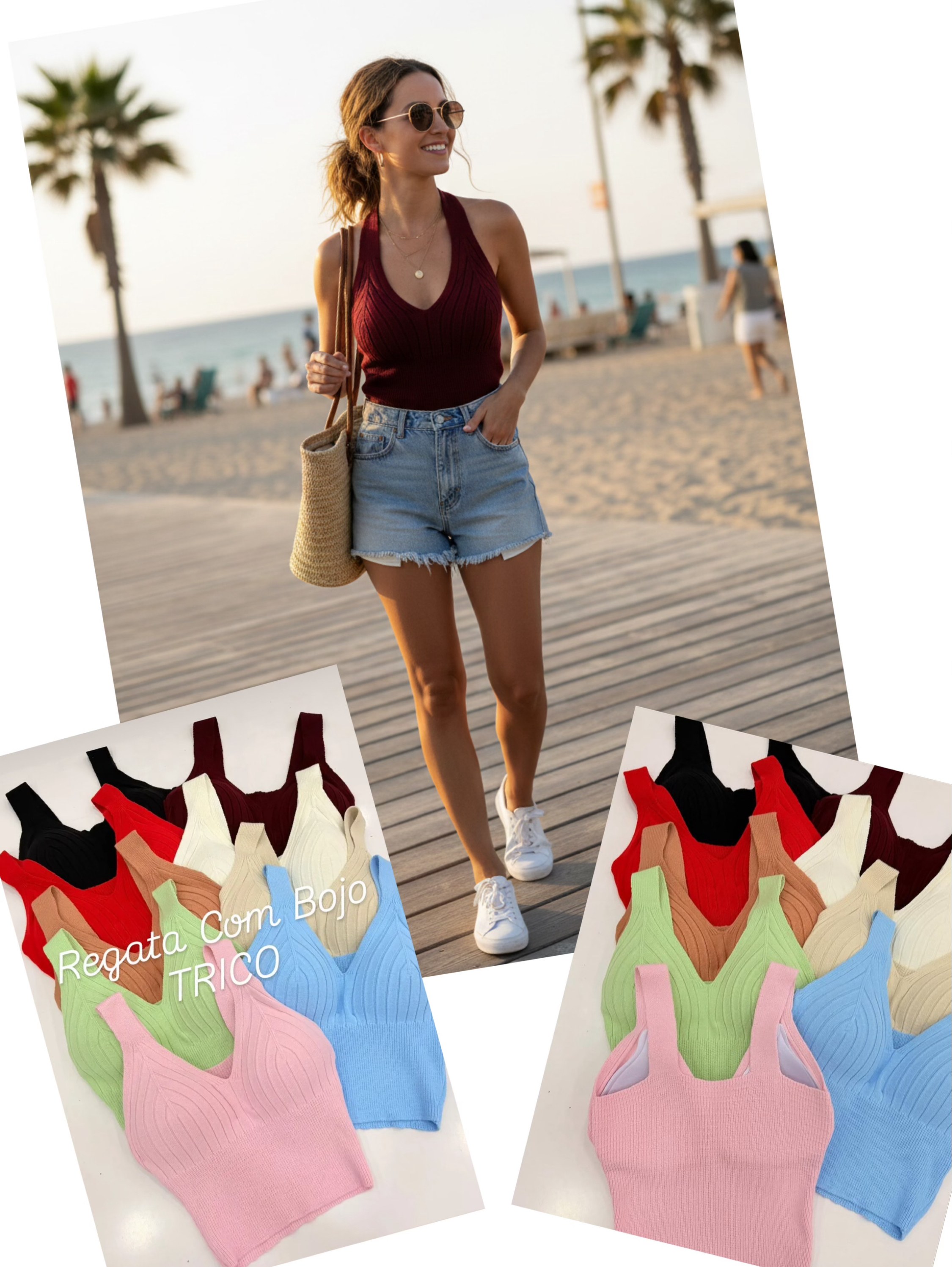 Regata feminina de modal