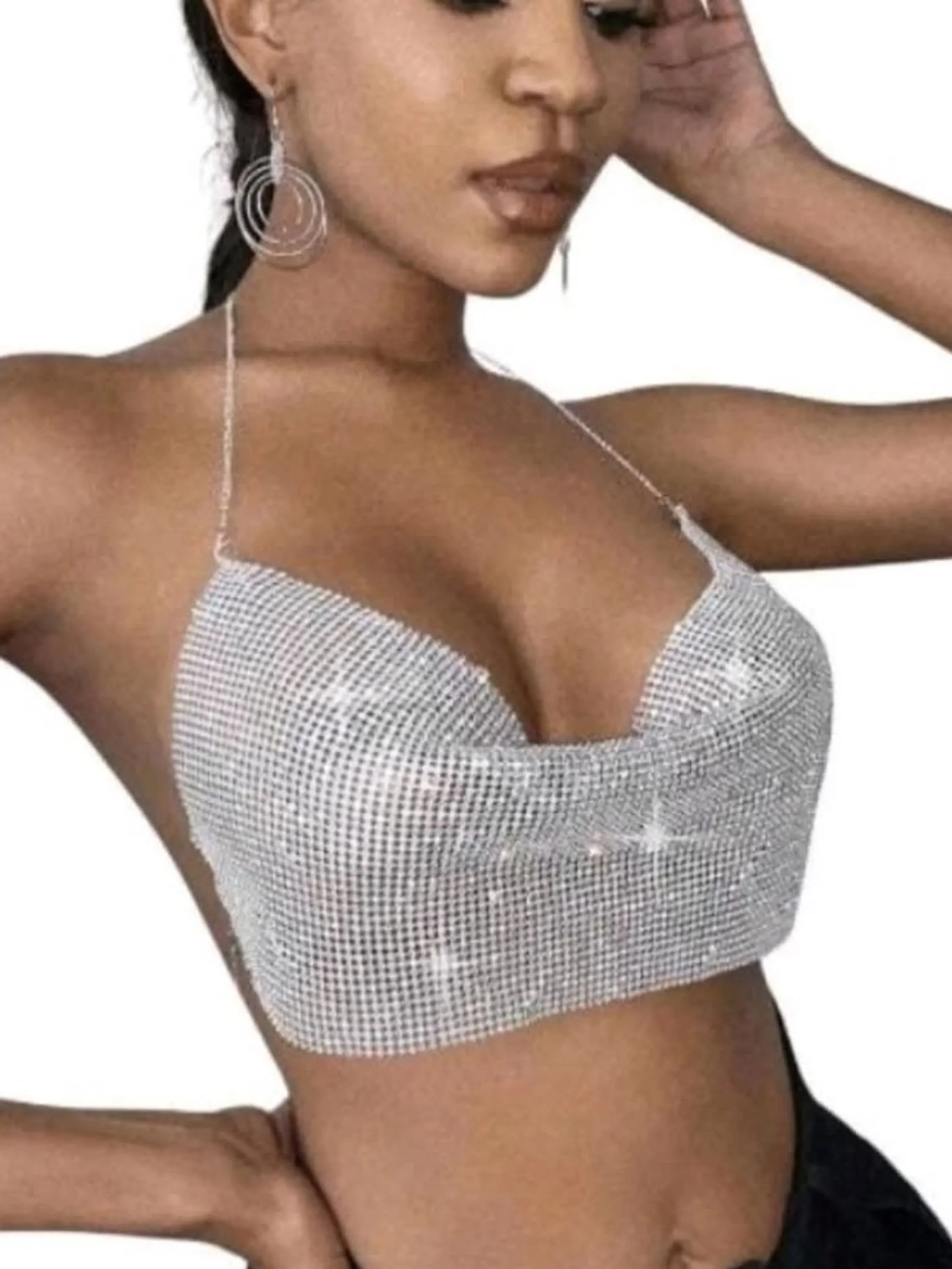 Cropped em pedrarias