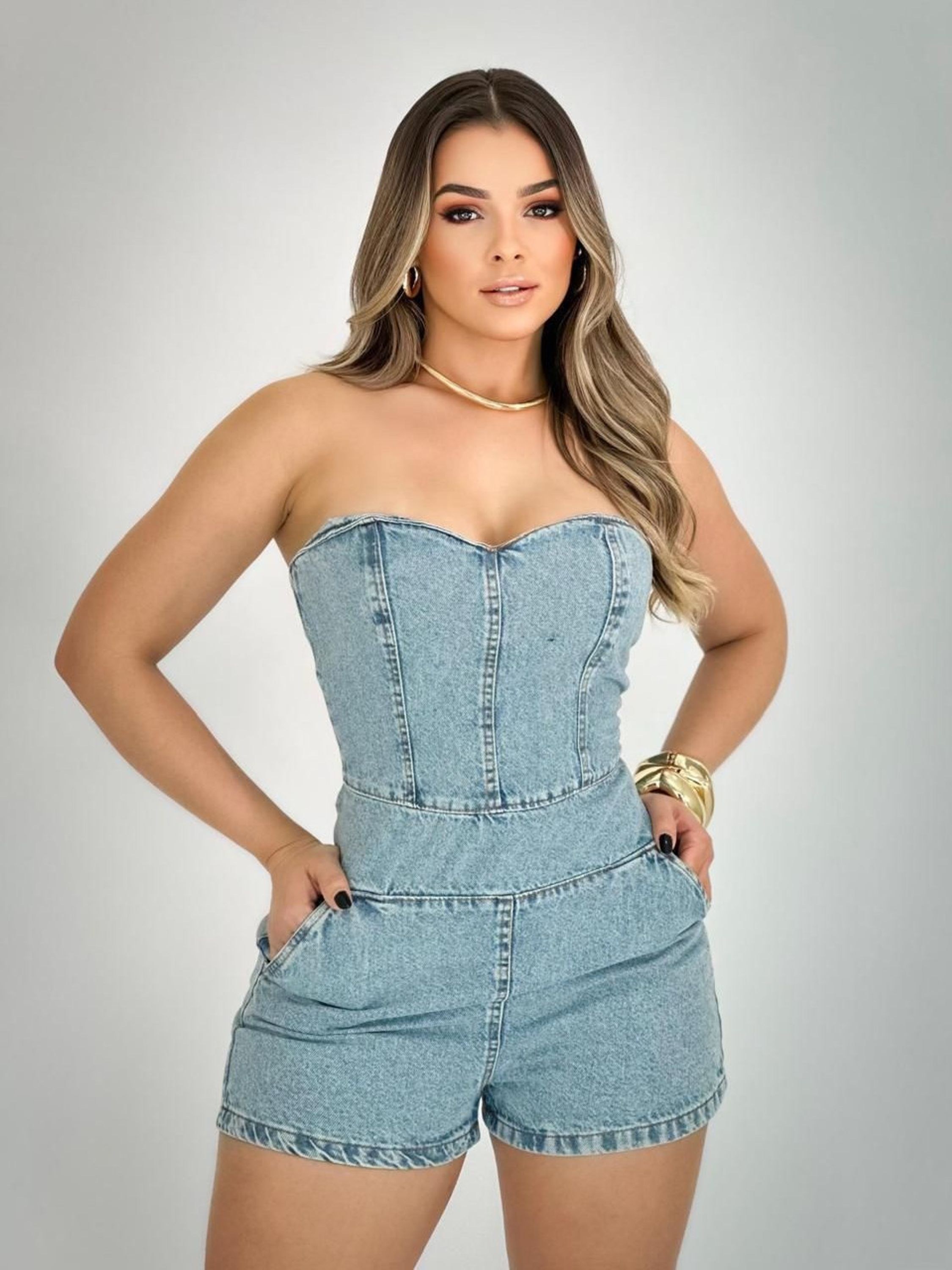 Macaqui jeans feminina