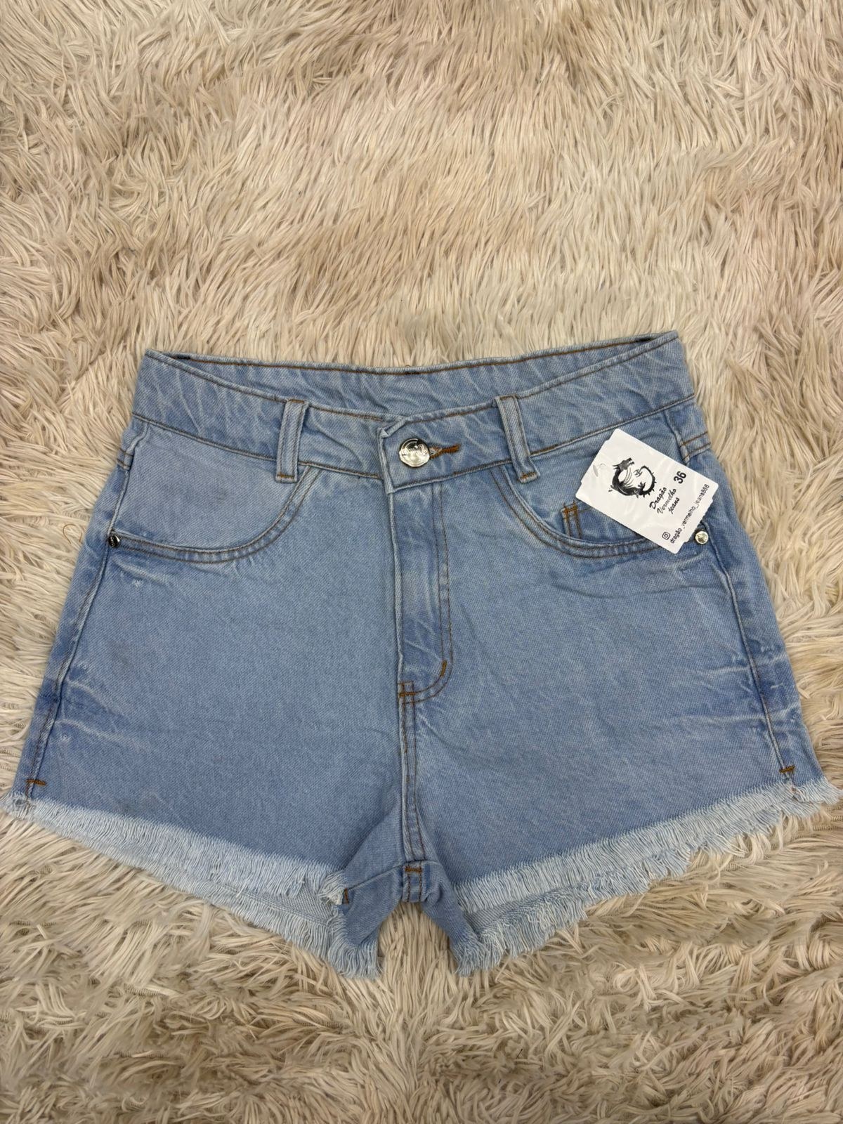 Short jeans liza feminina