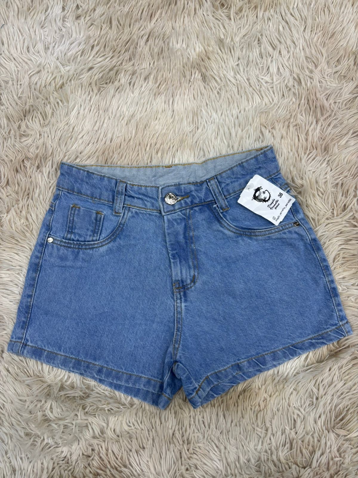 Short jeans liza feminina