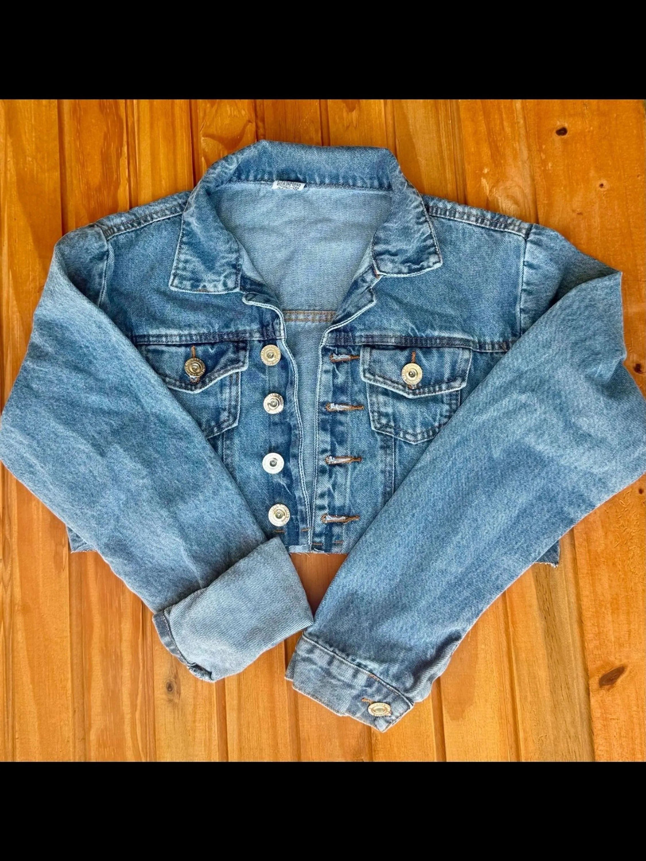 Jaqueta jeans feminina