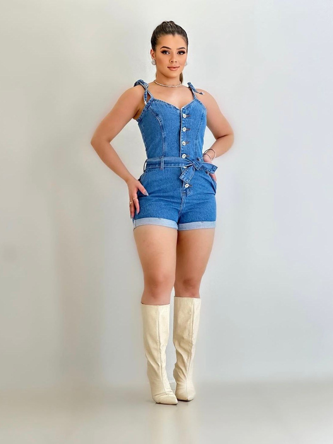 Macaqui jeans feminina