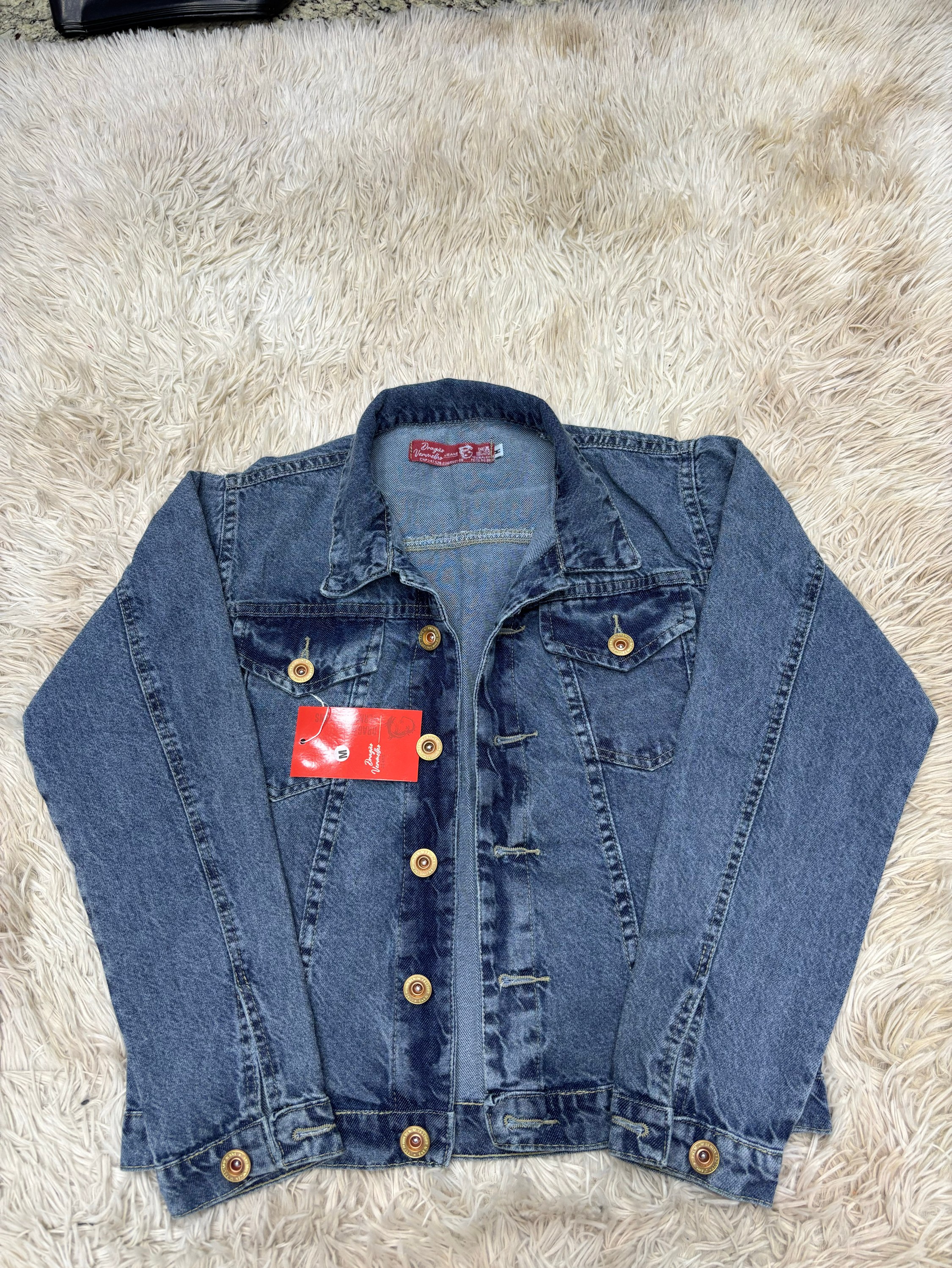 Jaqueta jeans feminina