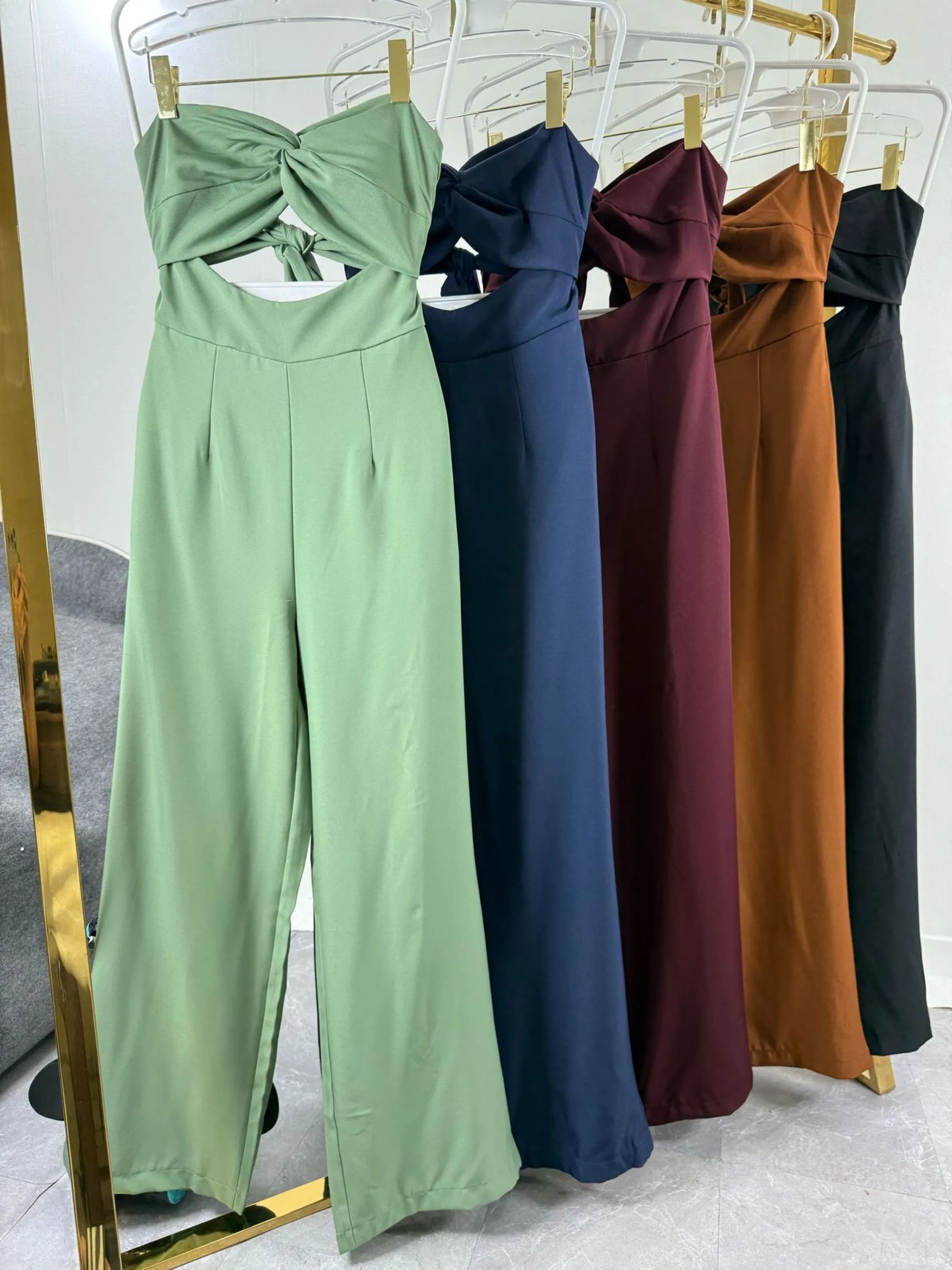 Macacão #386 sarja twill feminina panda moda