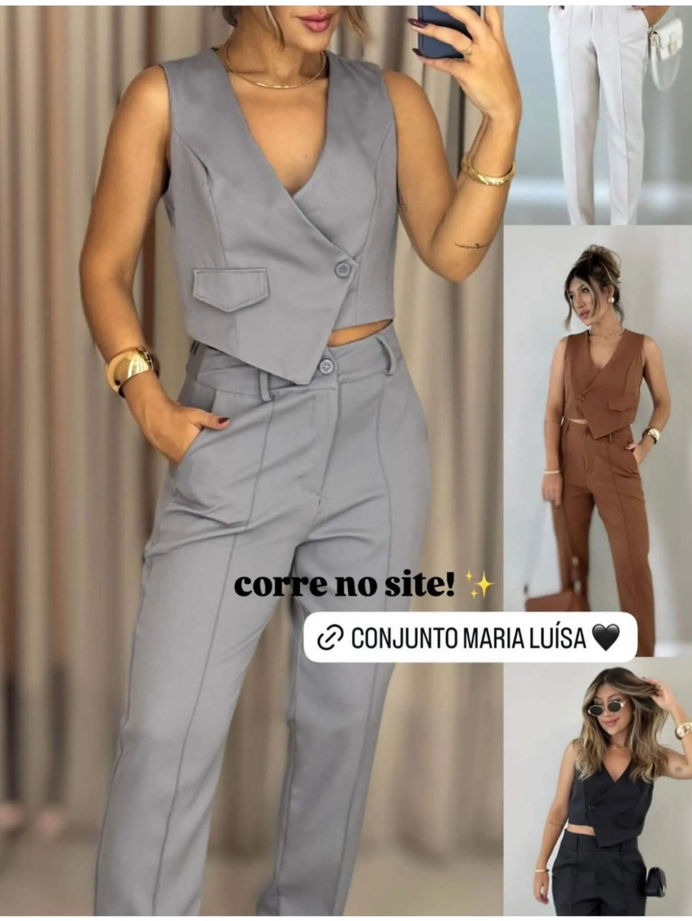 Conjunto #400 feminina panda moda