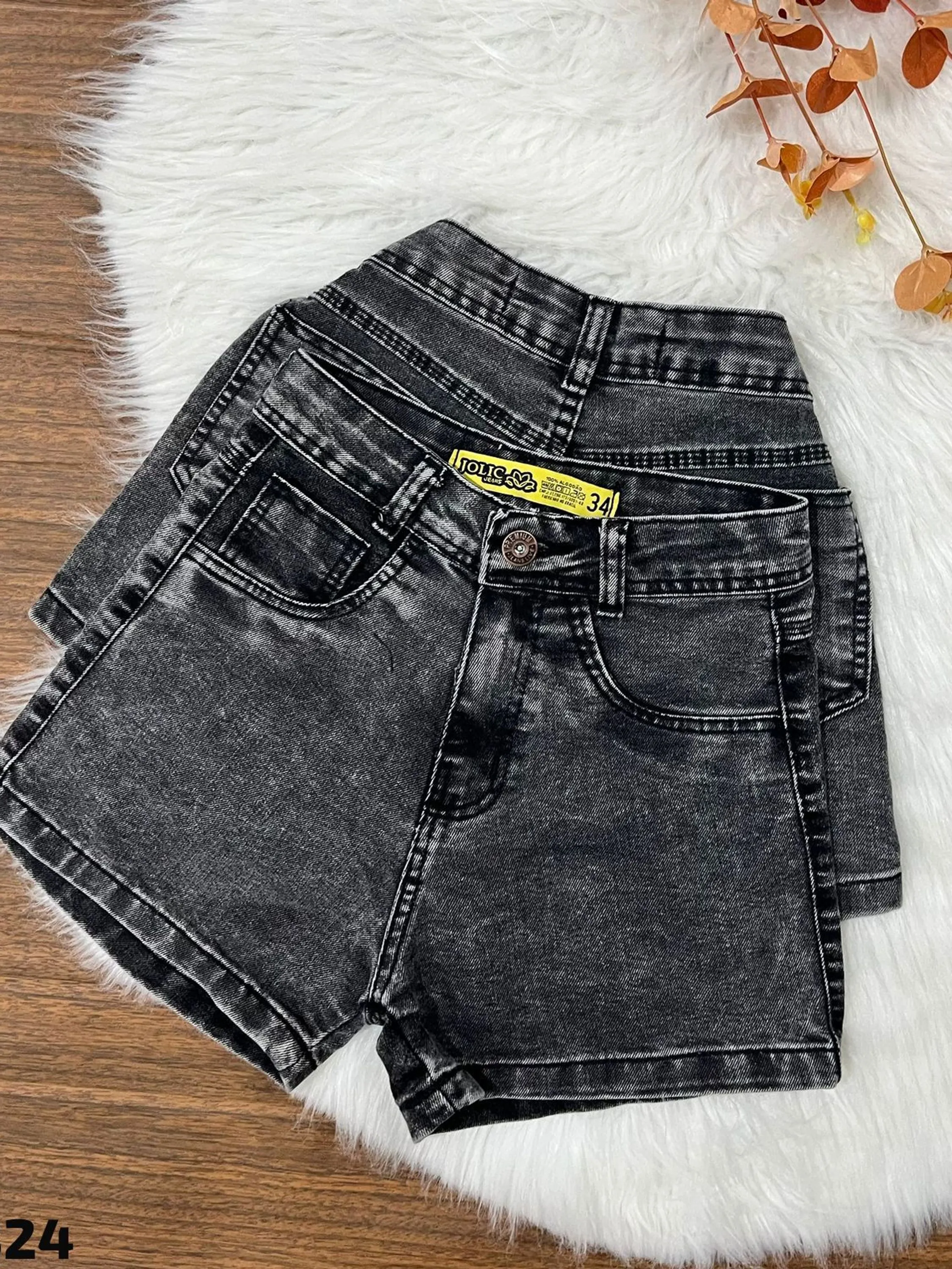 SHORT JEANS FEMININO REF 324