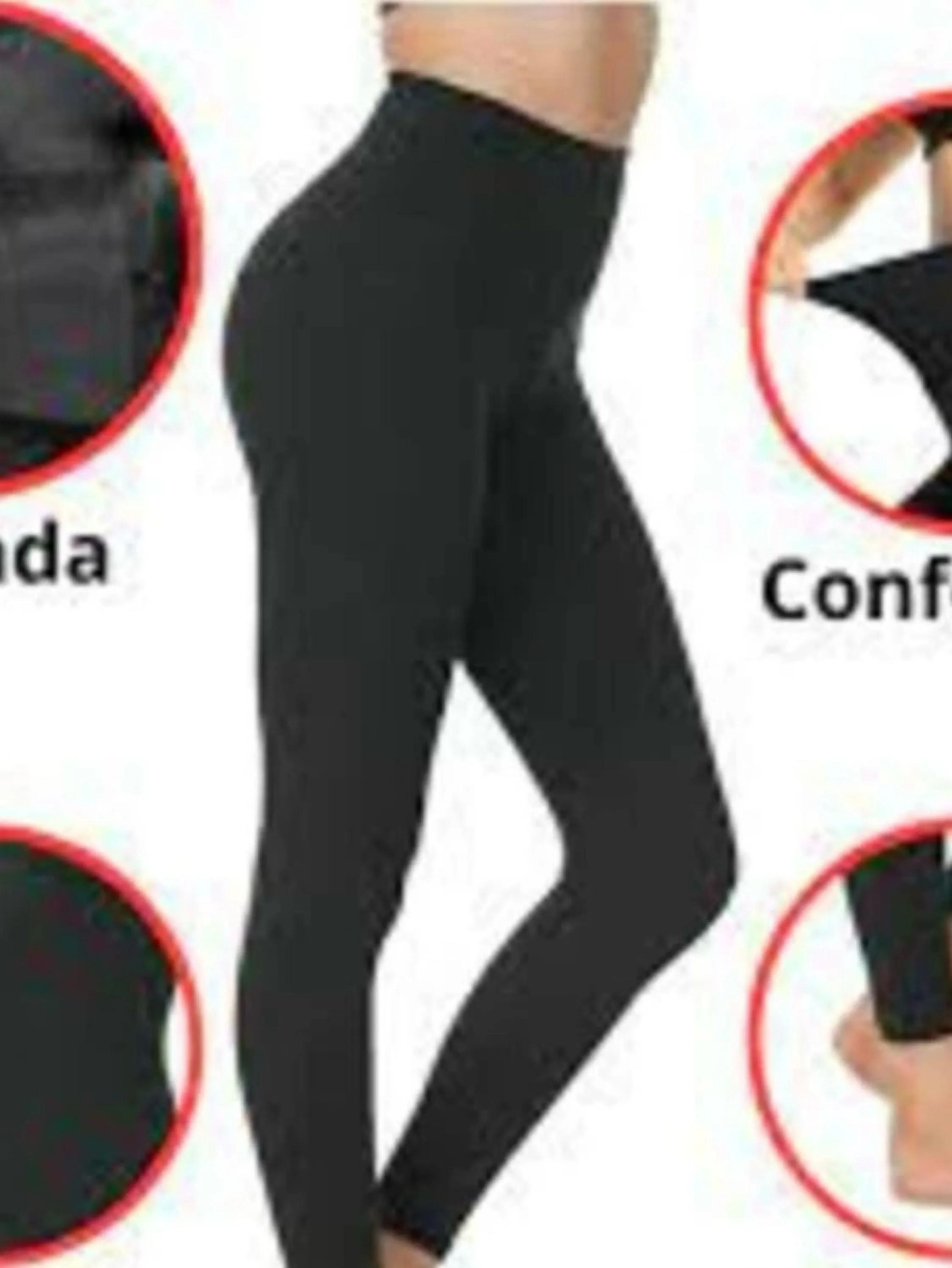 Meia-calça sem pé térmica peluciada feminino estica bem e confortável (Made in China)