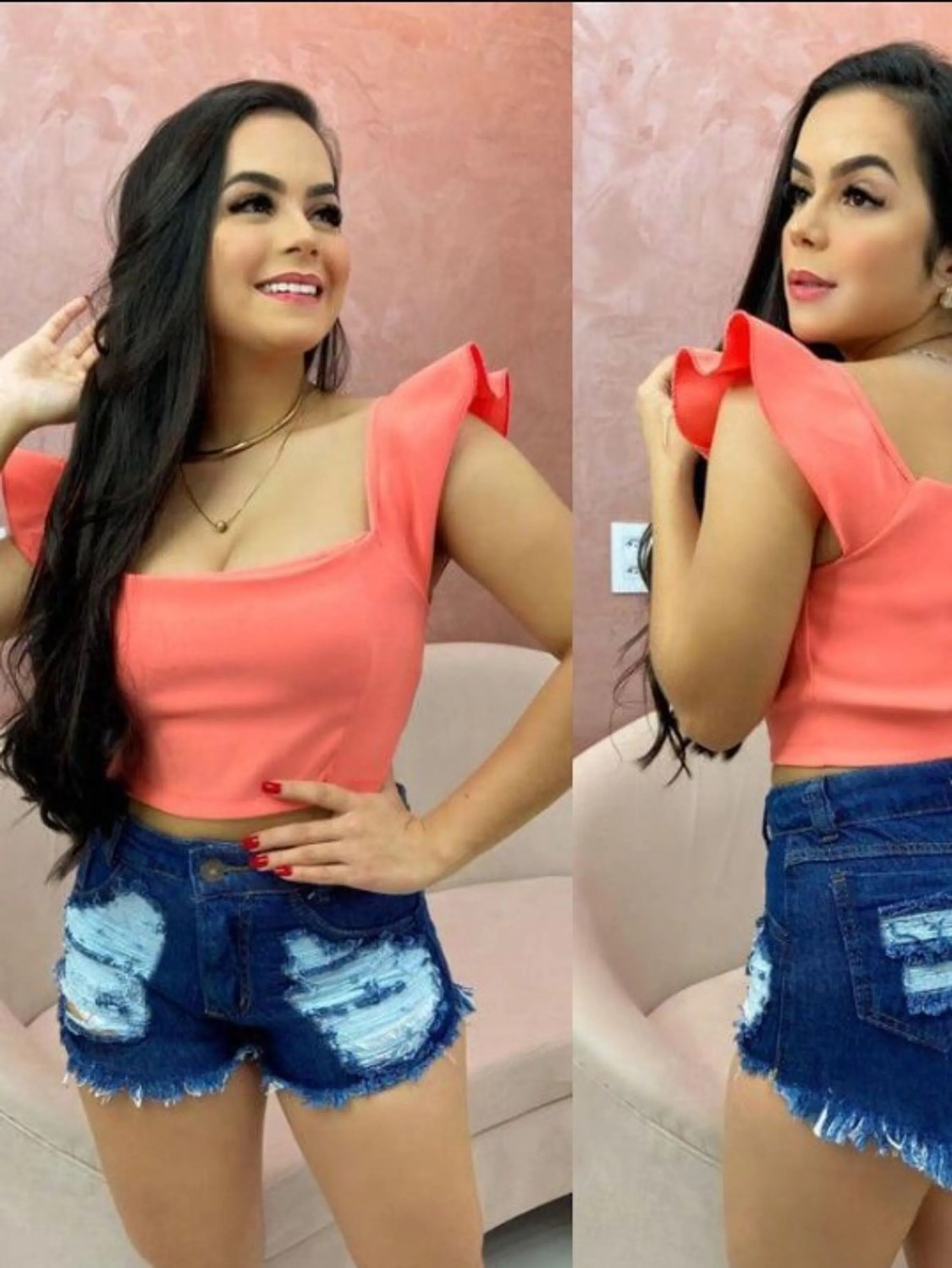 Short Jeans o COMBO de 5 Shorts Por 140,00