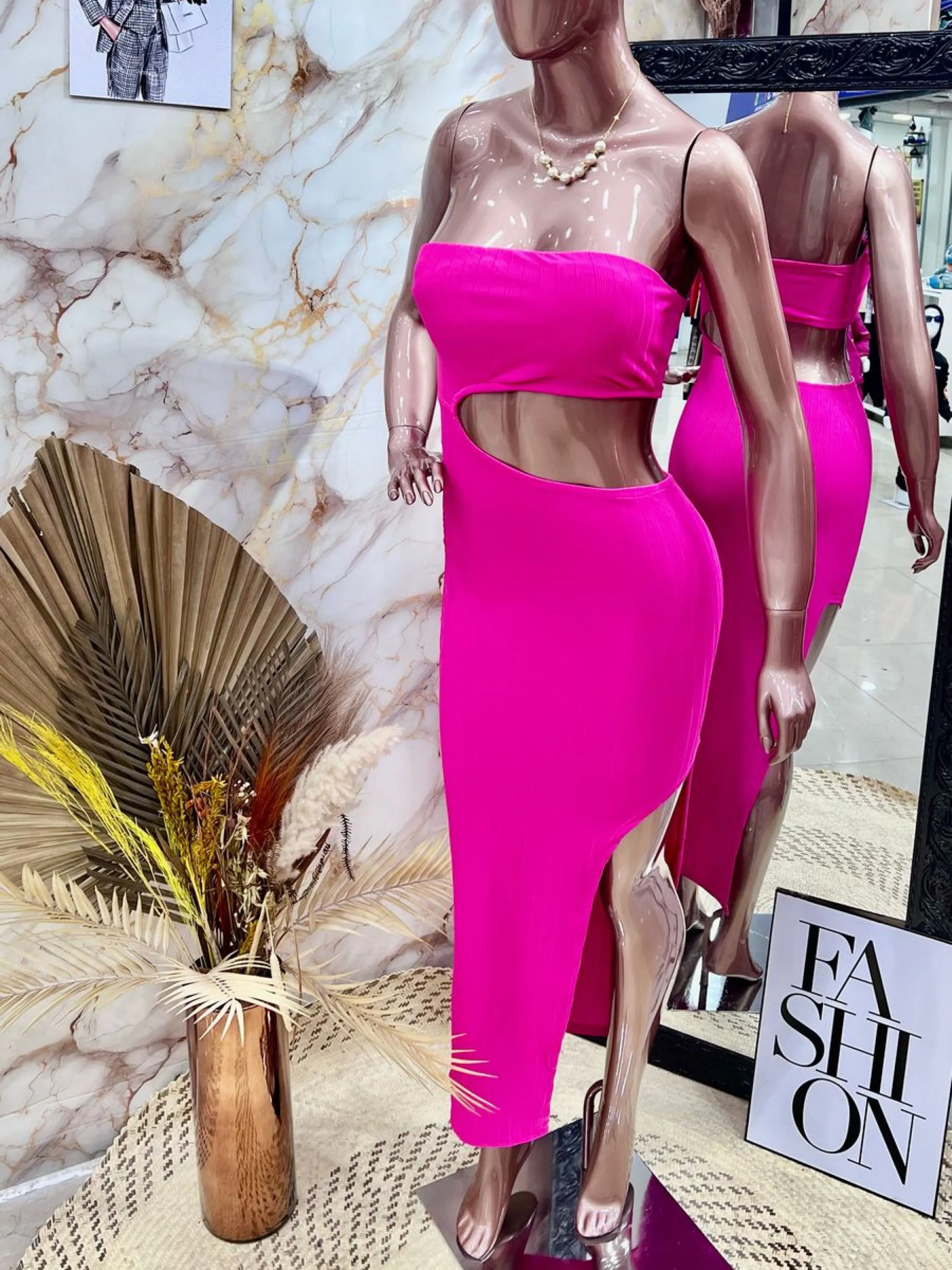 Vestido tomara que caia