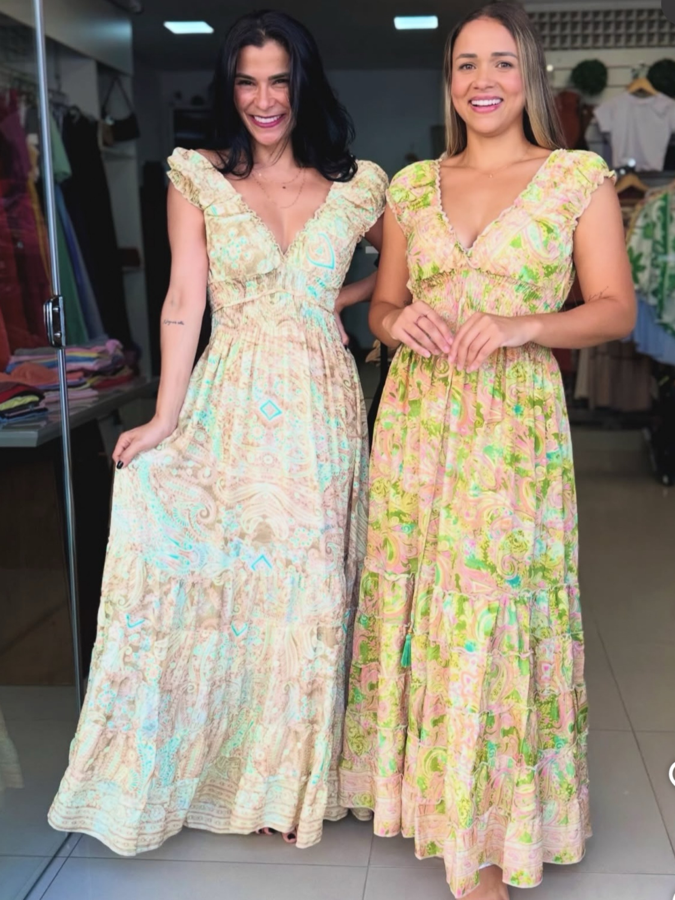 Vestido indiano manga sigana