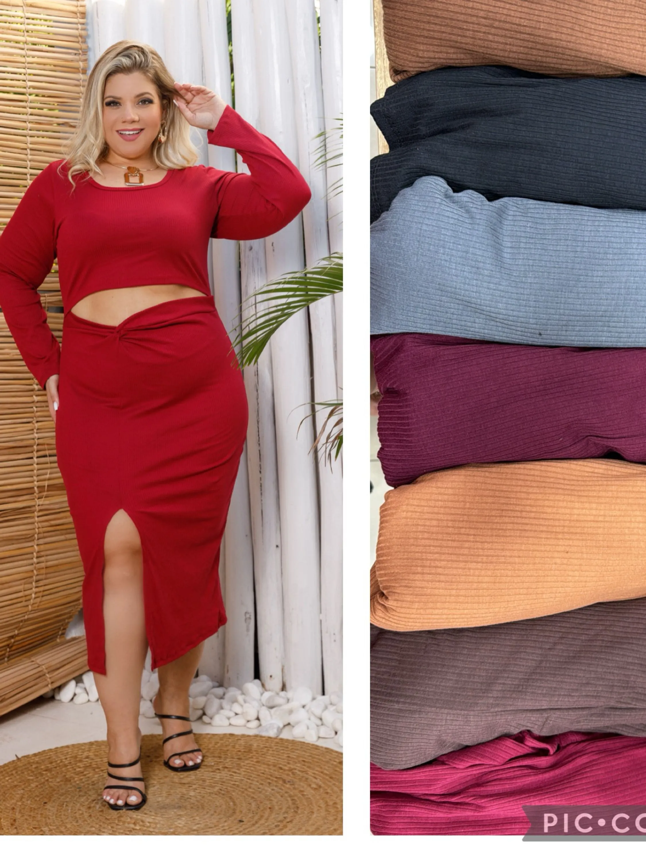 Vestido plus SIZE