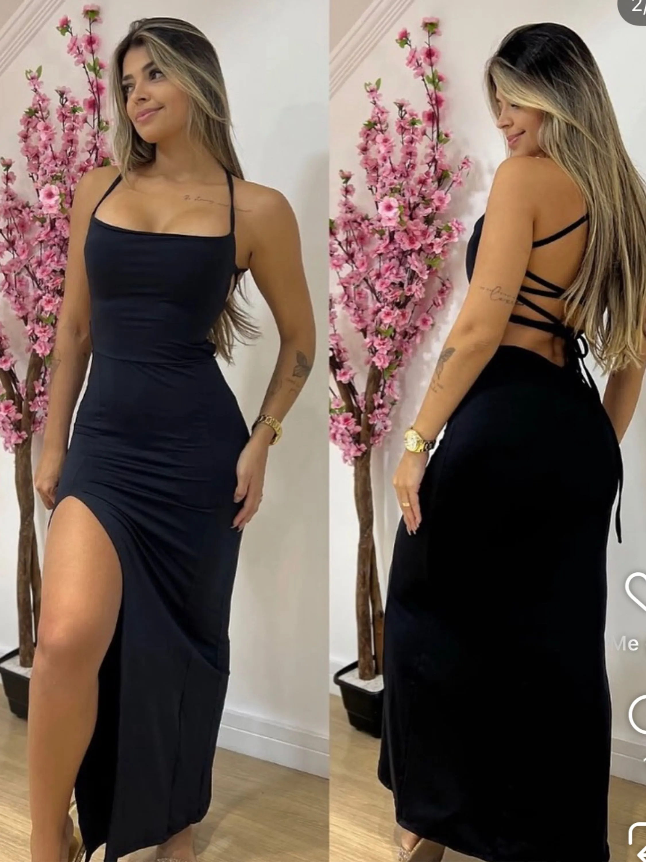 Vestido costa aranha